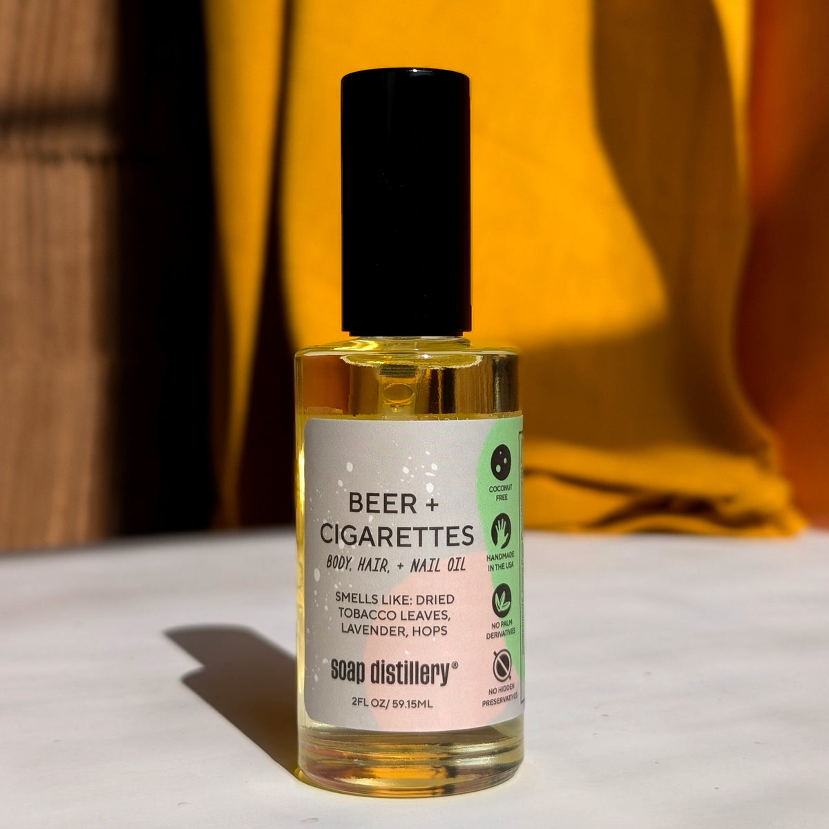 Beer + Cigarettes Botanical Body Oil