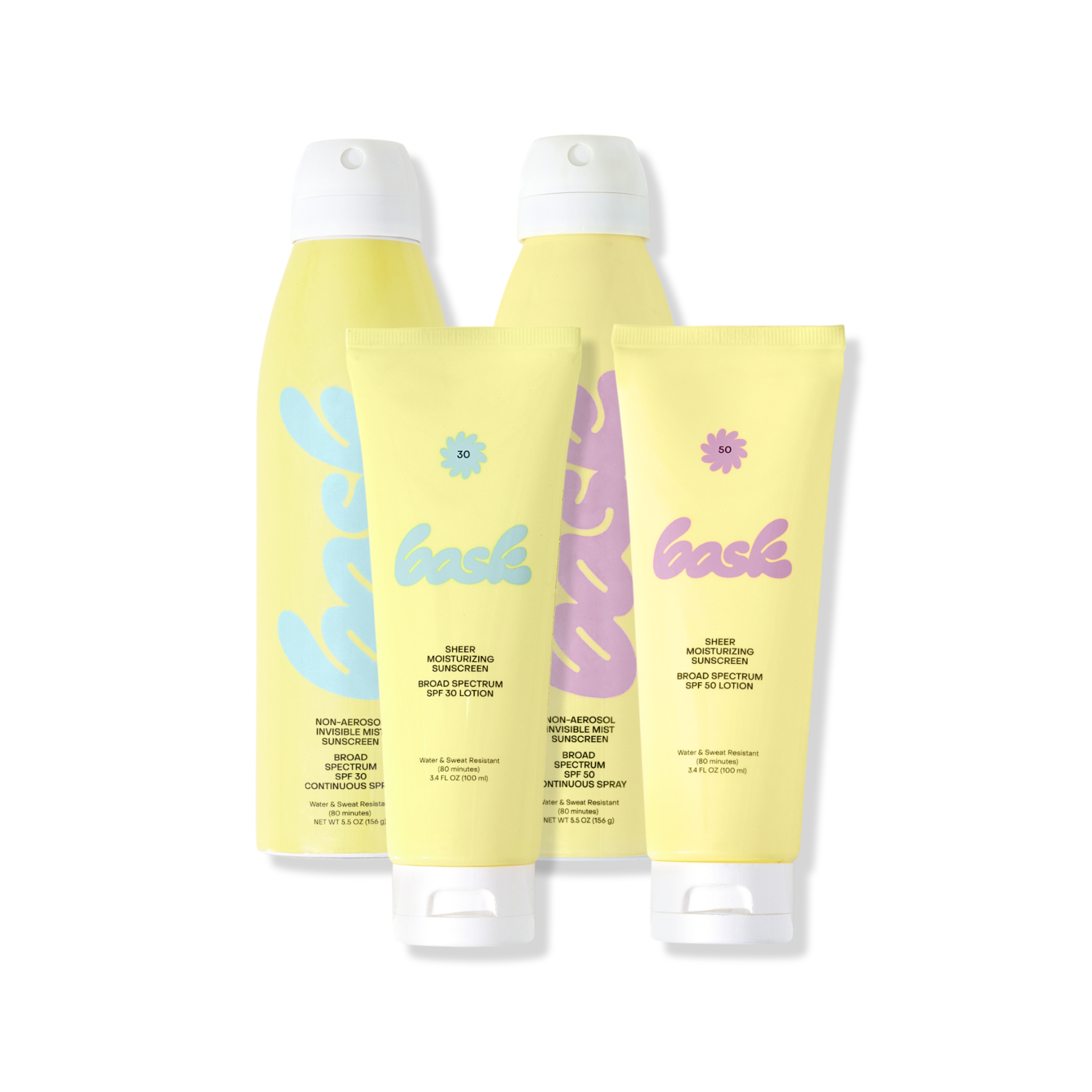 Bask Suncare The Core Four - Complete Award-Winning Collection