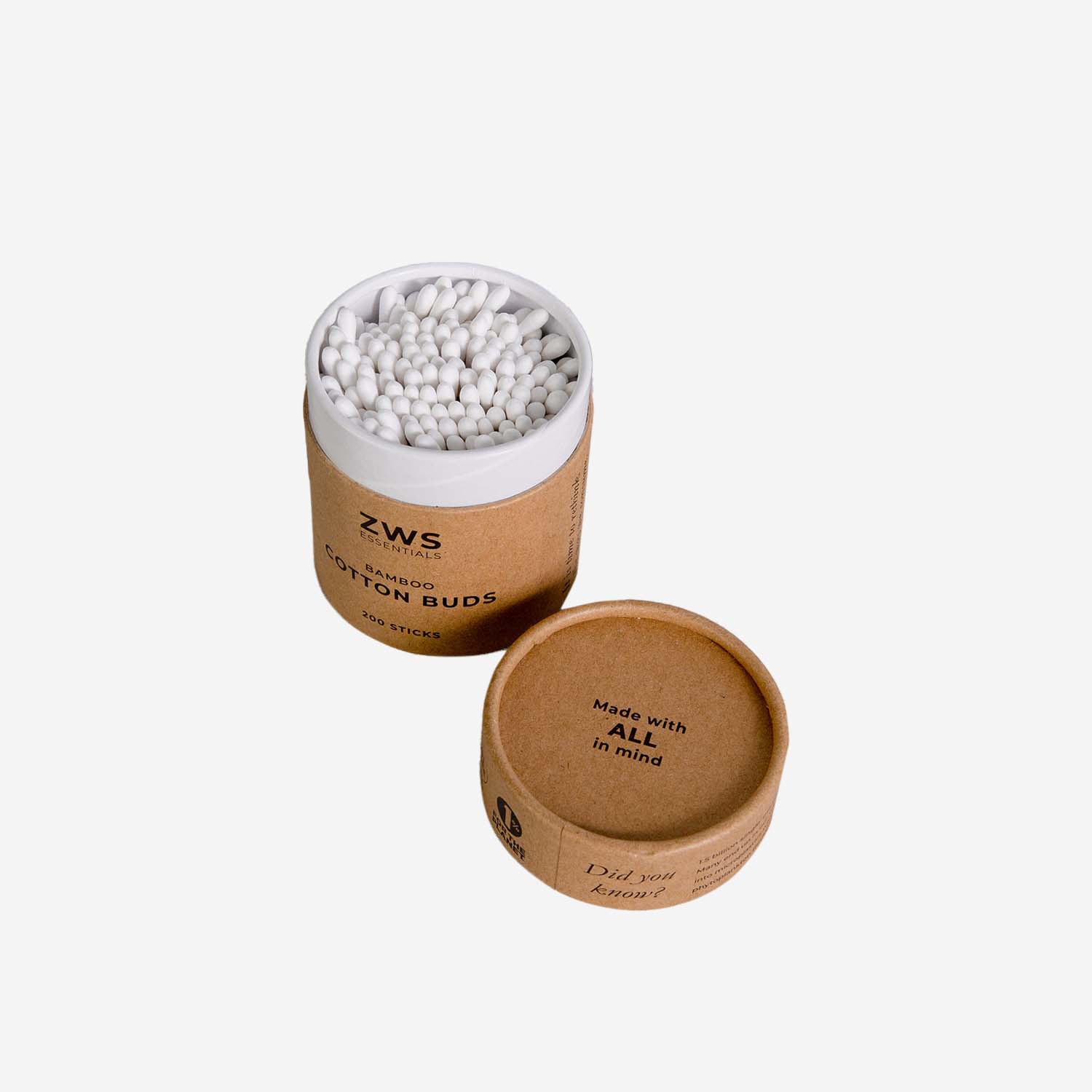 Bamboo Cotton Swabs (200-Pack)