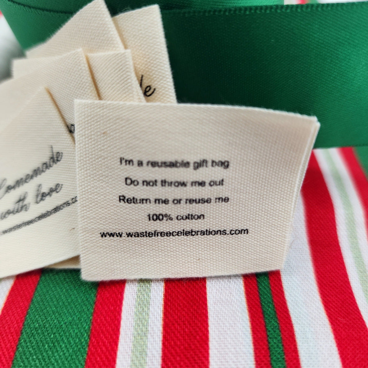 Scandi Julrander (SYO Reusable Gift Bag Set)