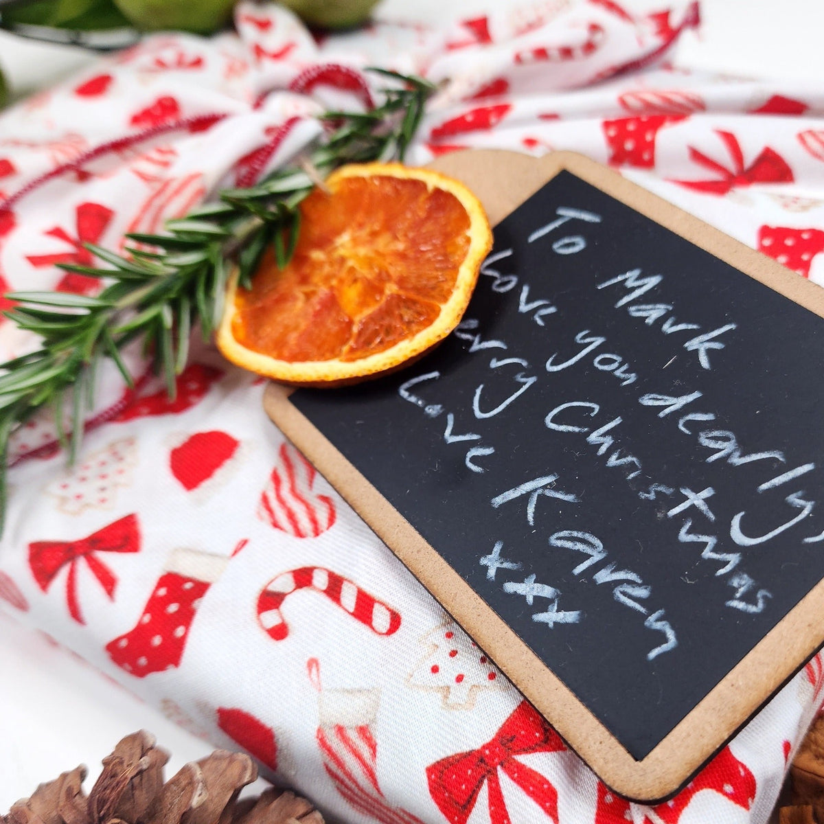 Christmas Cookies & Candy Furoshiki Gift Wraps - Set of 4