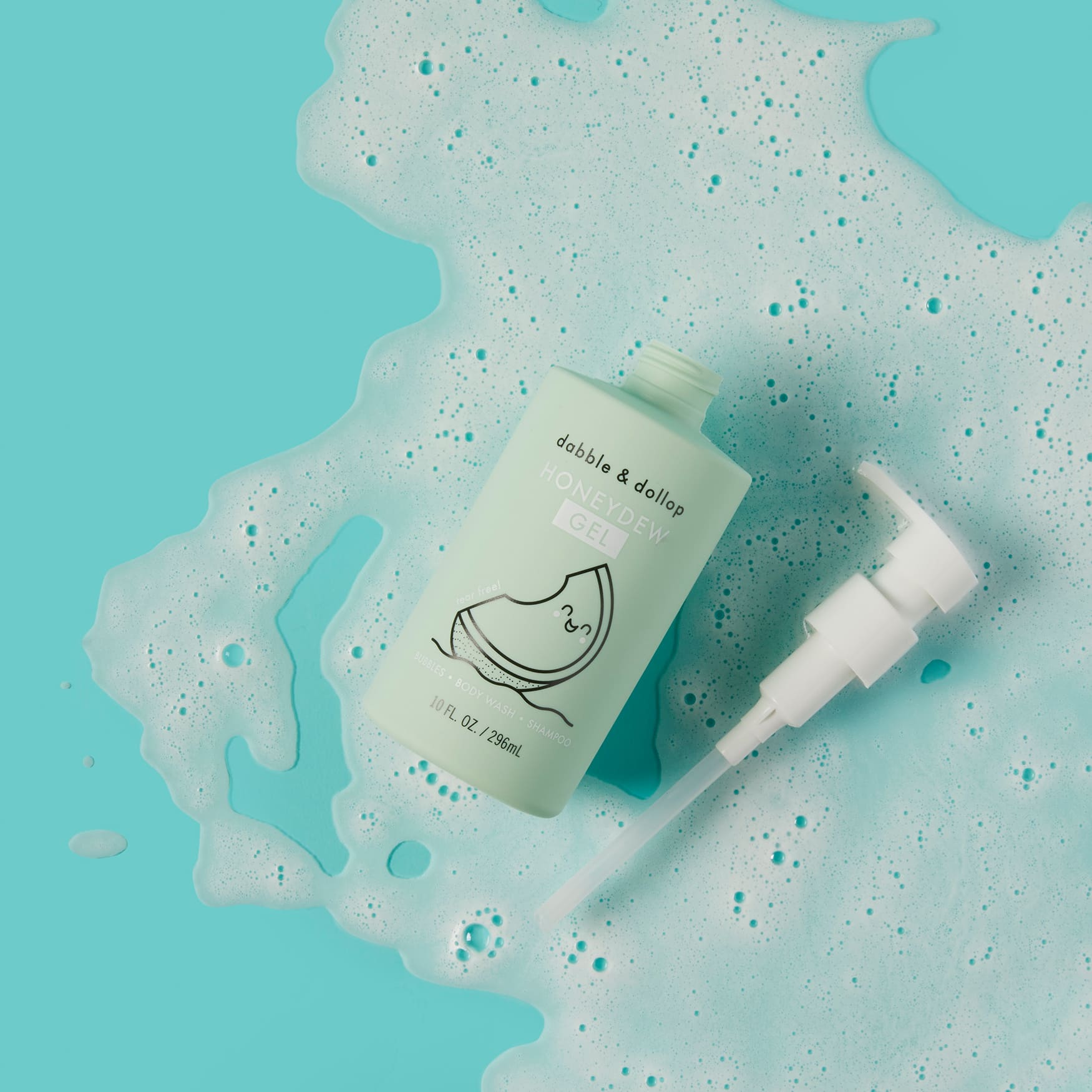 Honeydew Bubble Bath, Body Wash & Shampoo