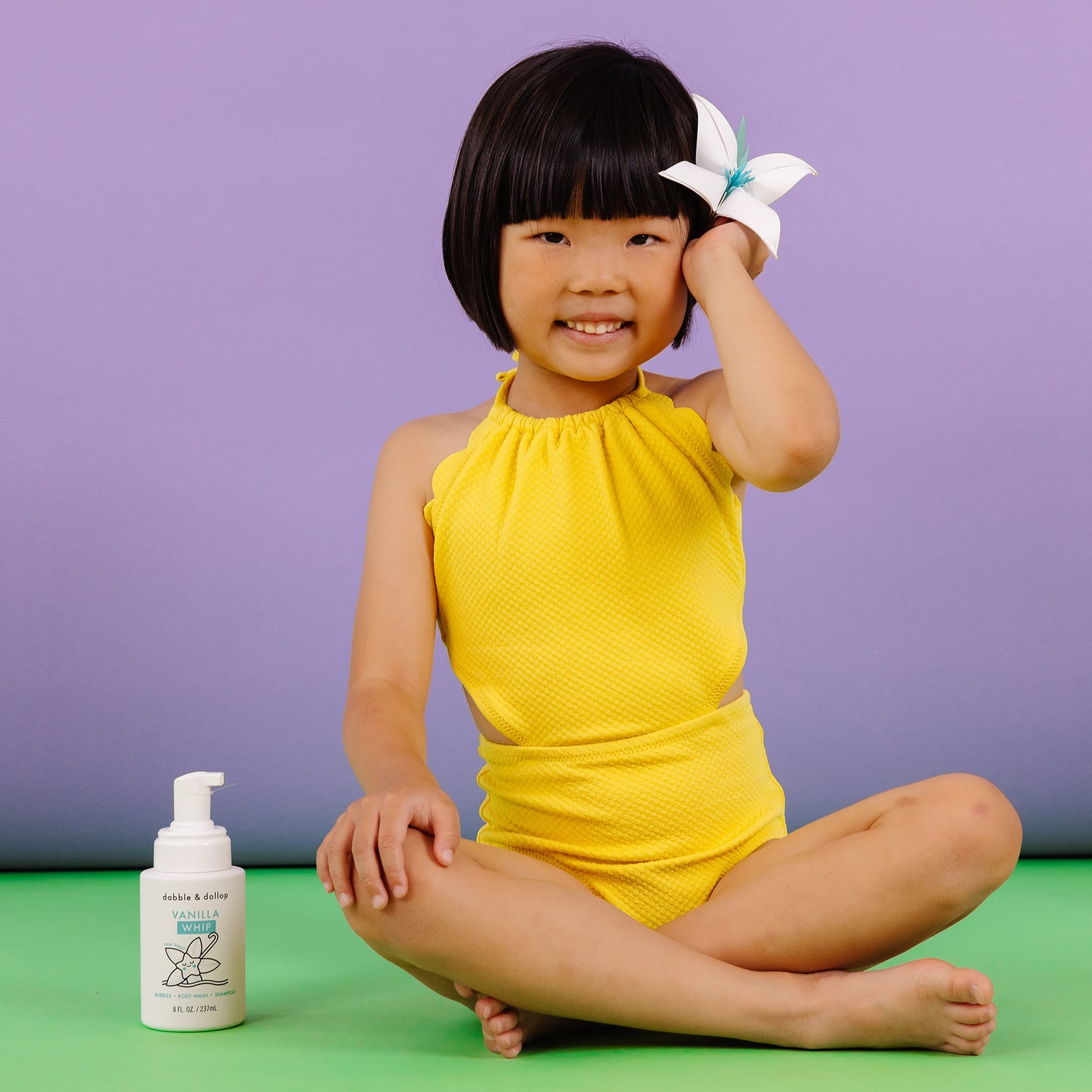 Vanilla Foaming Bubble Bath, Body Wash & Shampoo