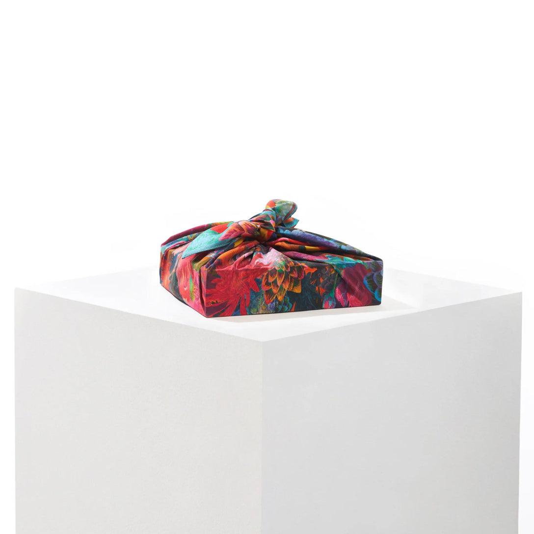Daisy - 28" Mulberry Silk Furoshiki Gift Wrap by Adam Klassen
