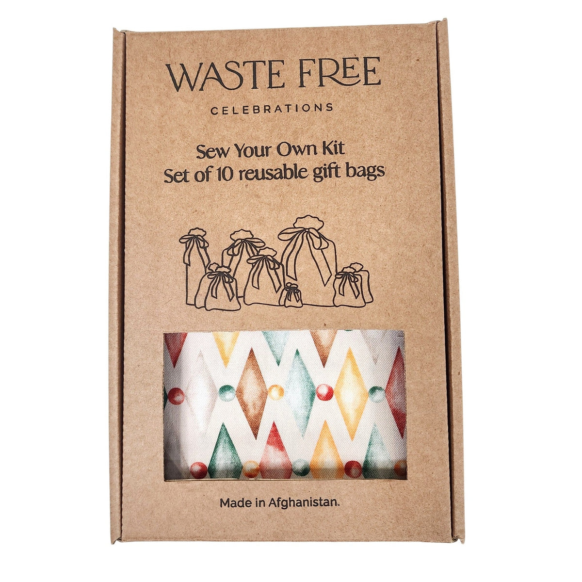 Nutcracker Harlekin - SYO Reusable Gift Bag Set