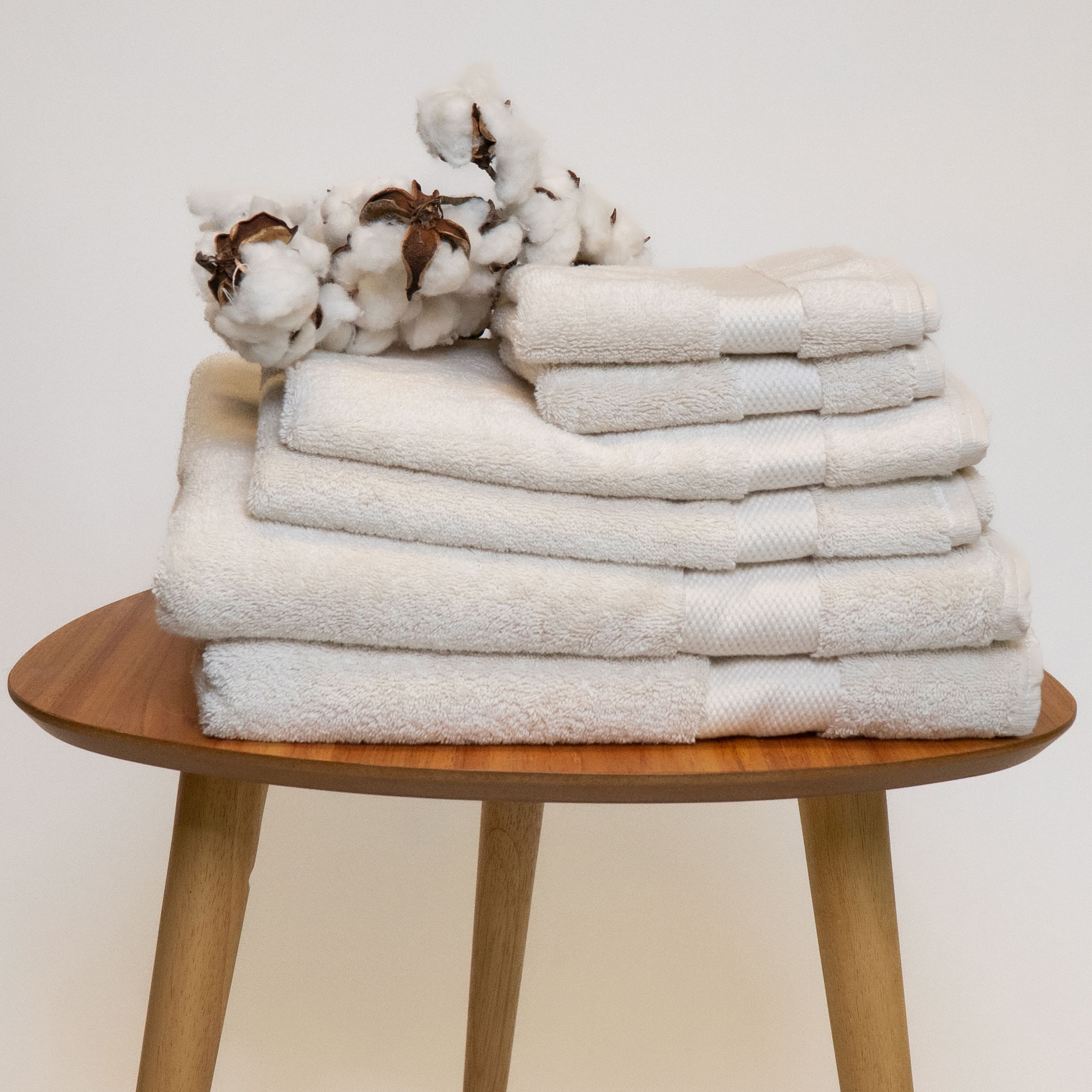 Organic Cotton Towel Set, 6 Piece