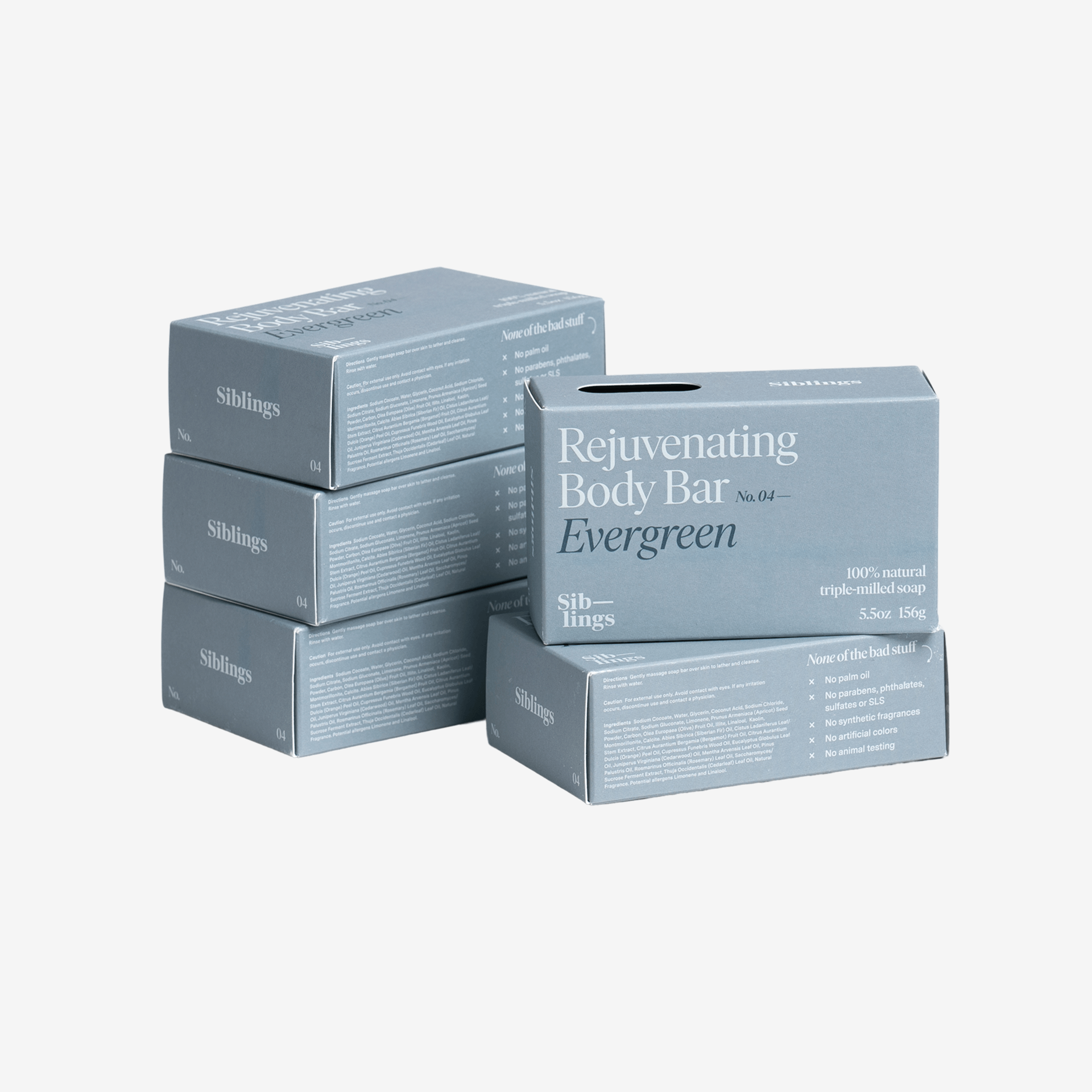 Rejuvenating Soap — Pine, Rosemary, Bergamot