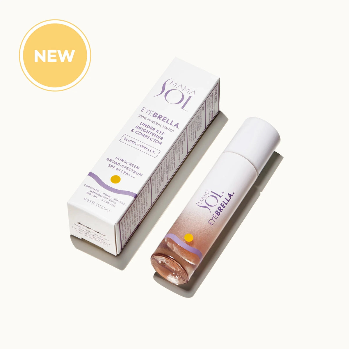 EYEBRELLA™ - 100% Mineral Tinted Under Eye Brightener & Corrector SPF 45 PA+++