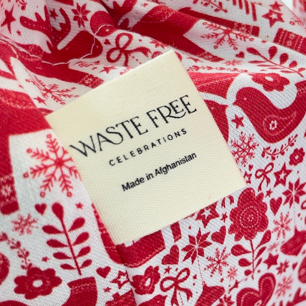 Scandi Rensdyr Reusable Gift Bag Set