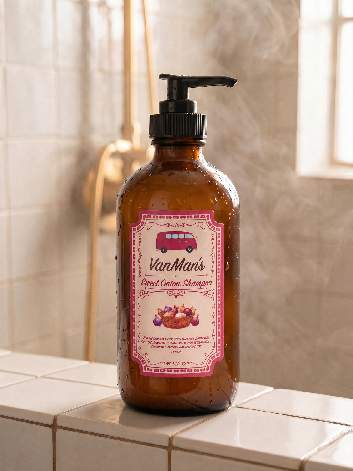 Sweet Onion Liquid Shampoo - 8 oz