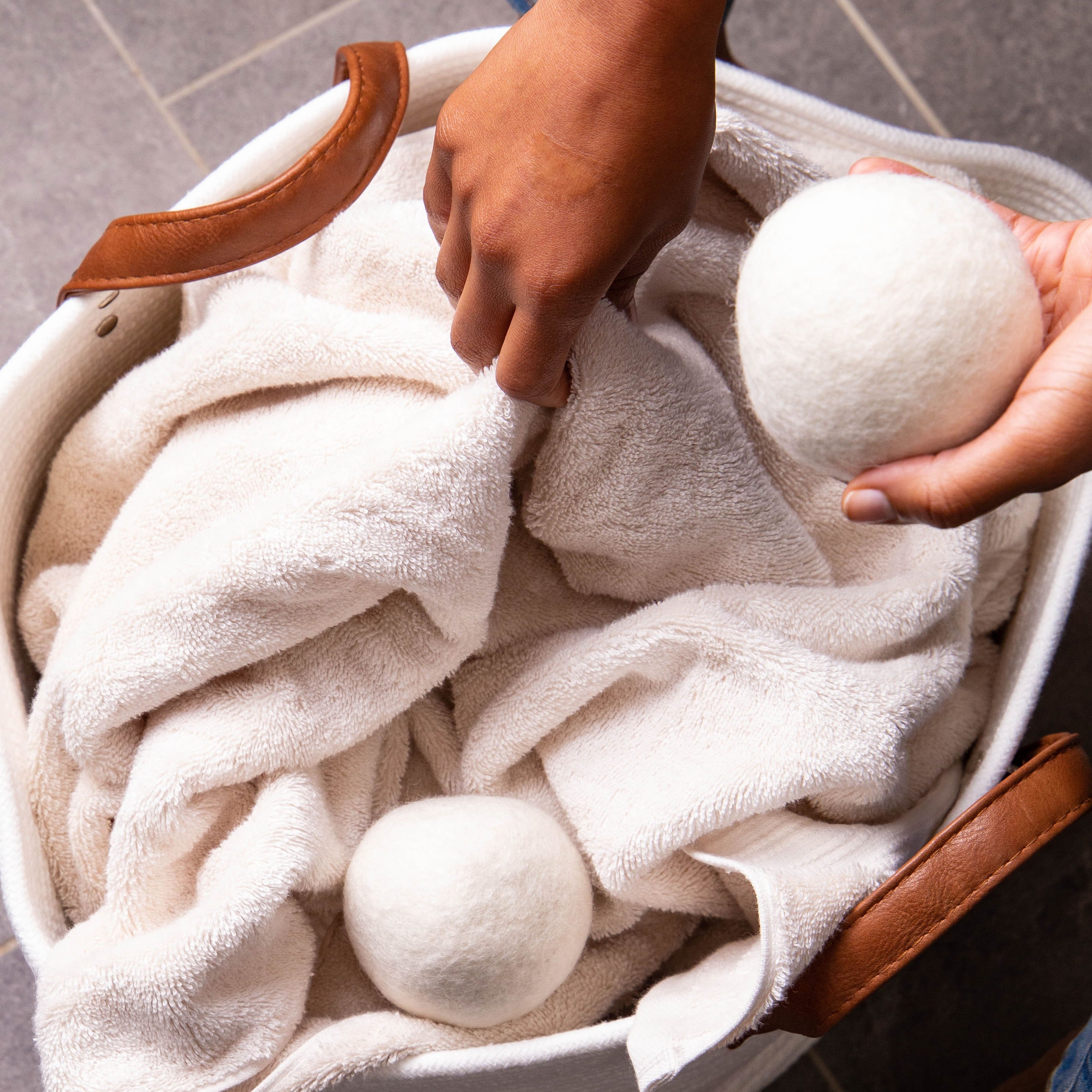 White Eco Dryer Balls