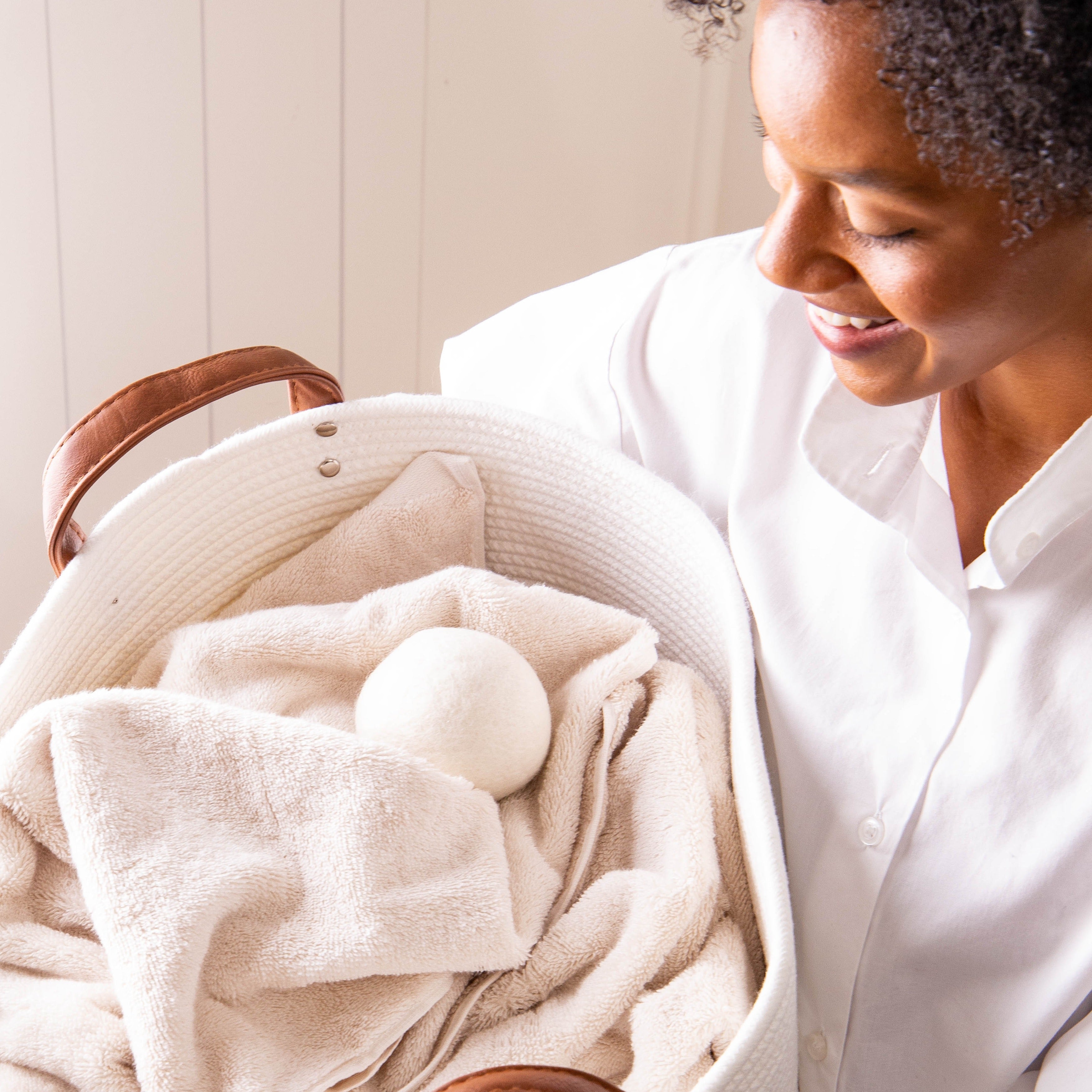 White Eco Dryer Balls