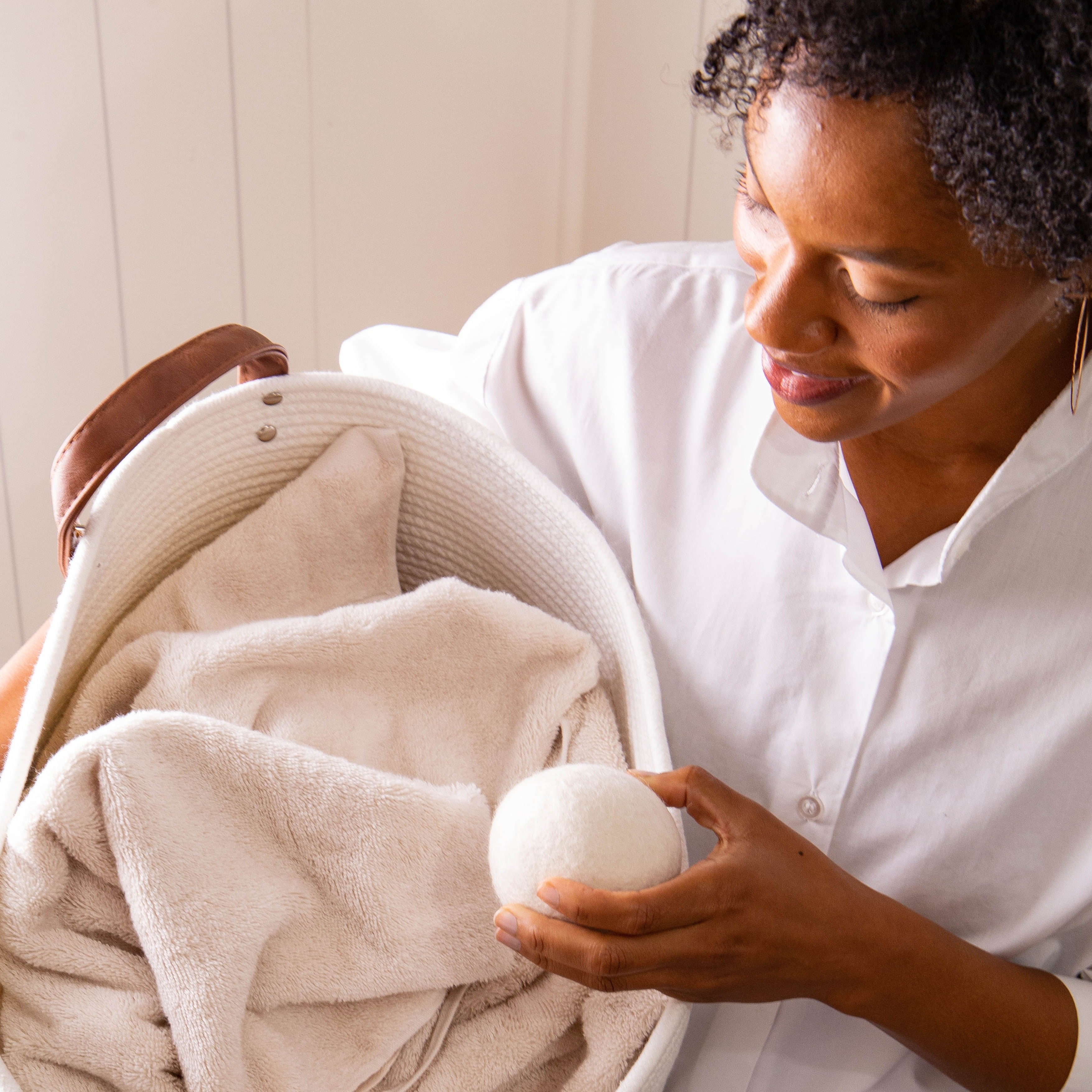 White Eco Dryer Balls