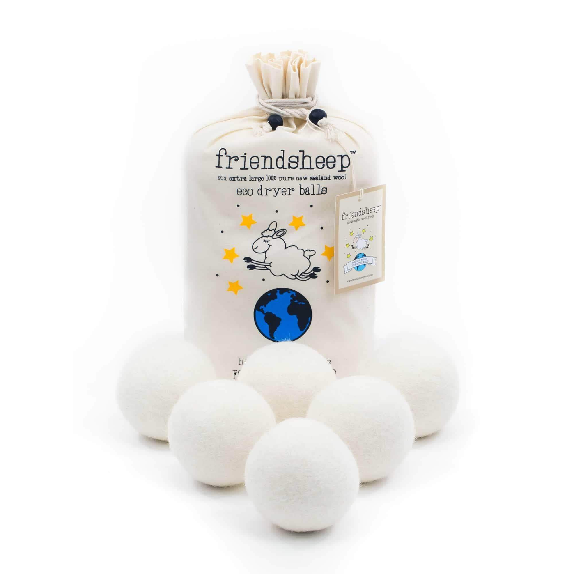 White Eco Dryer Balls
