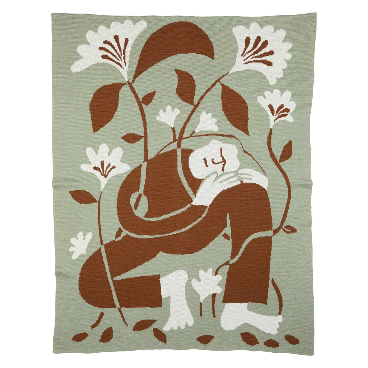 Biquette Grow Knit Blanket - Artist Collection