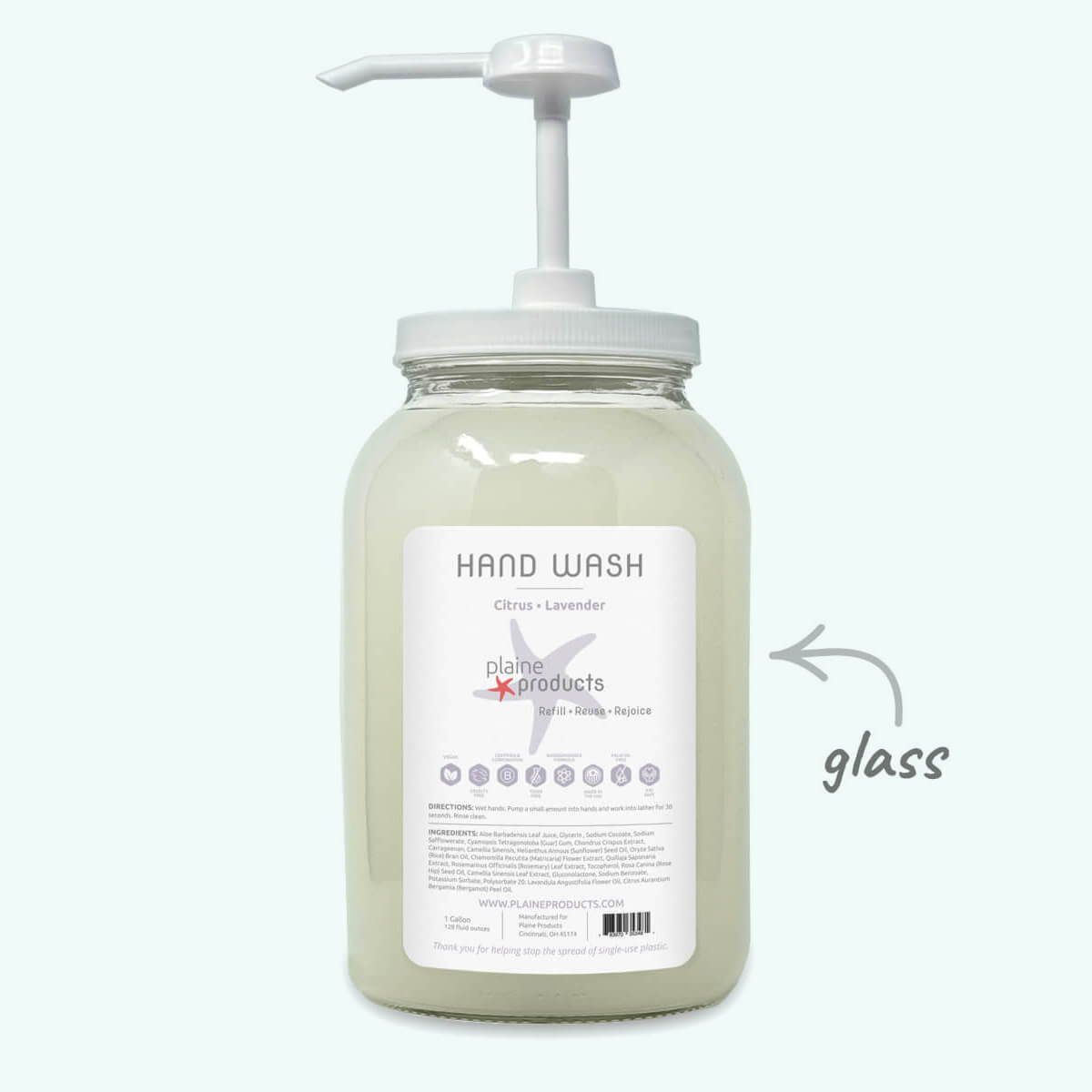 Refillable Hand Wash