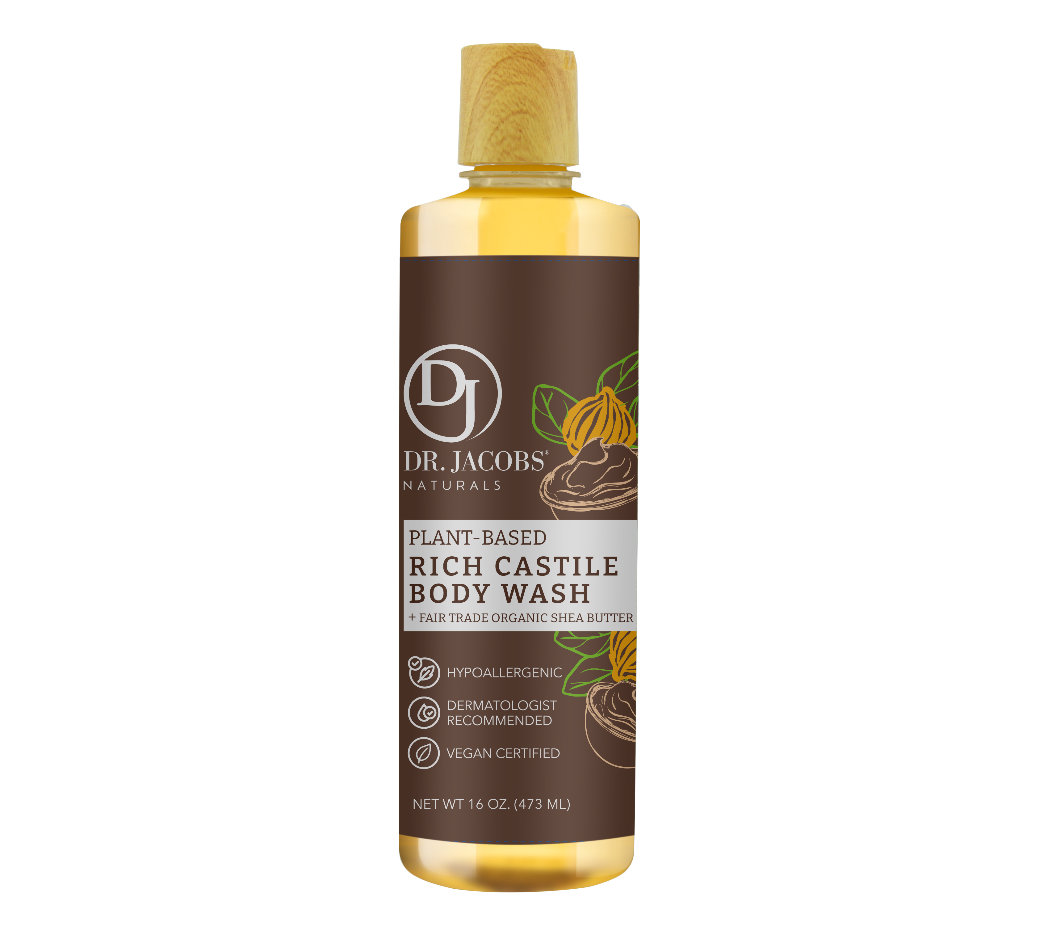 Shea Butter Castile Body Wash