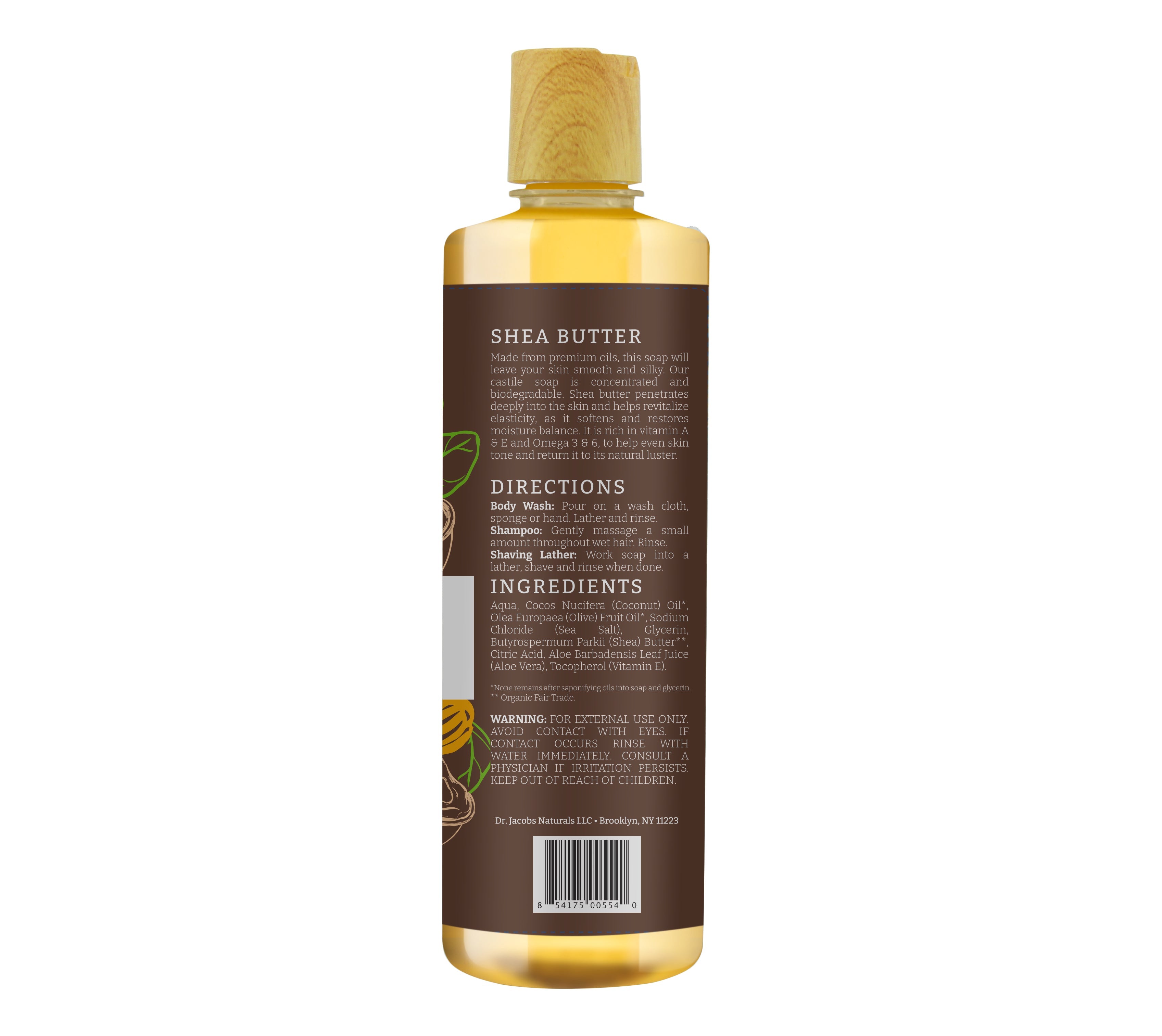 Shea Butter Castile Body Wash