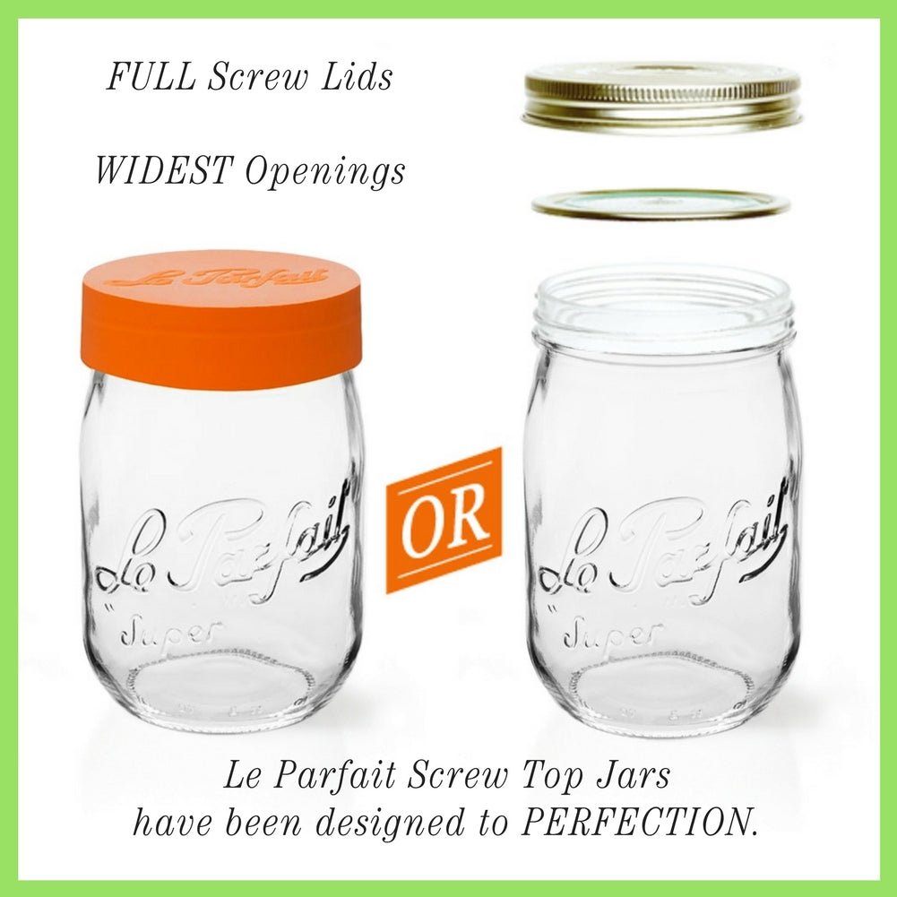 Le Parfait Screw Top Jars