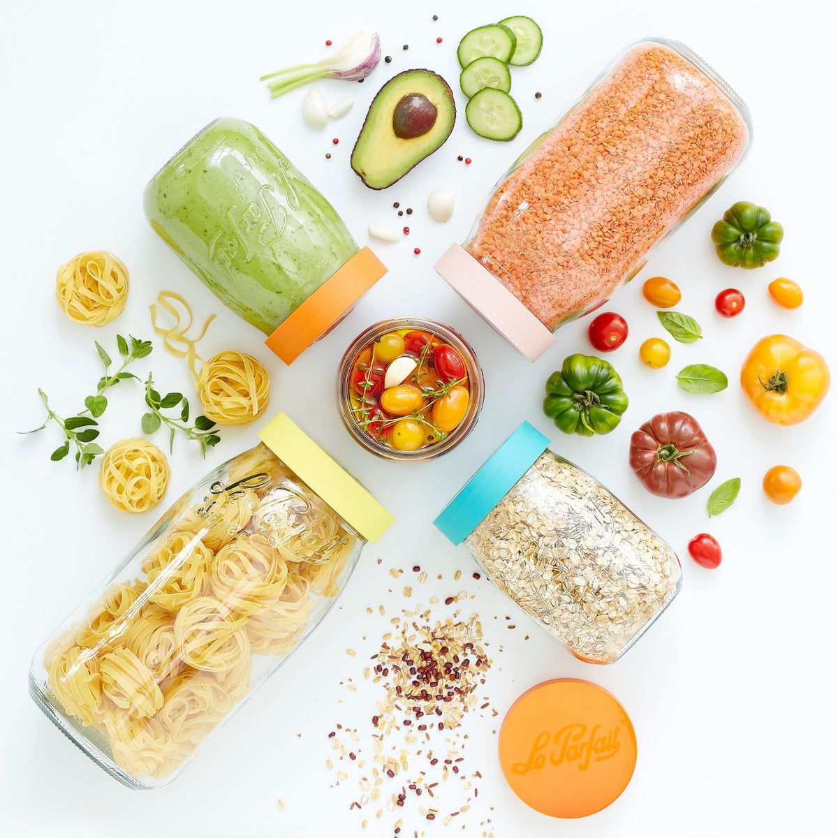 Le Parfait Screw Top Jars