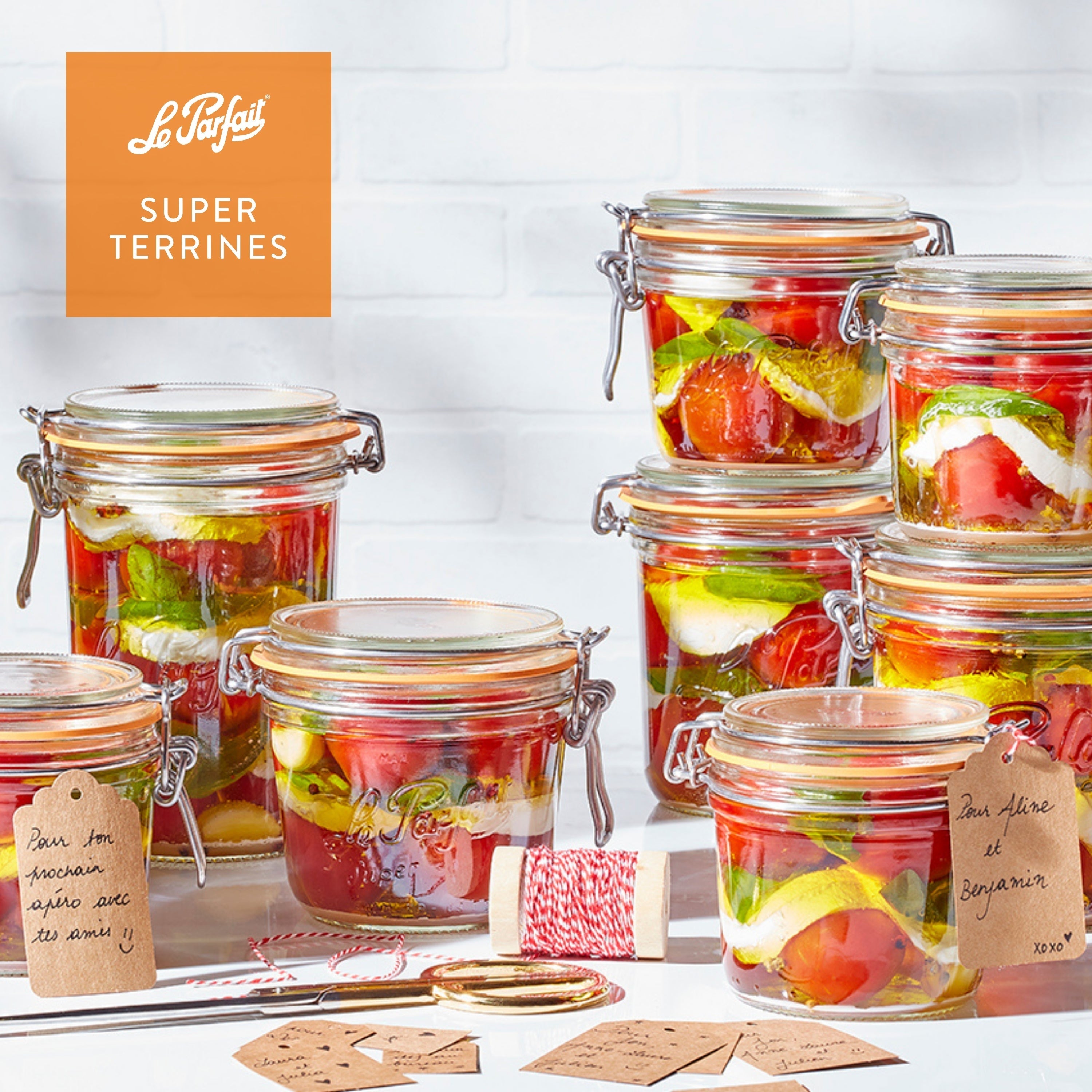 Le Parfait Super Terrine - 125ml French Glass Canning Jar