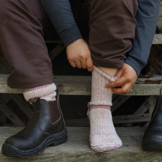 Organic Wool Socks - Mountain Hiker
