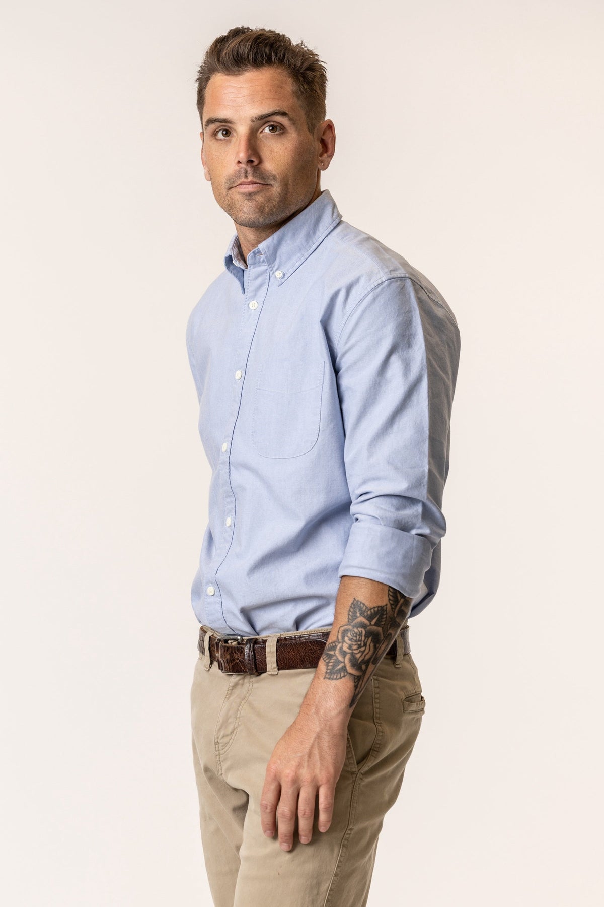 Vottera Organic Cotton Oxford Shirt