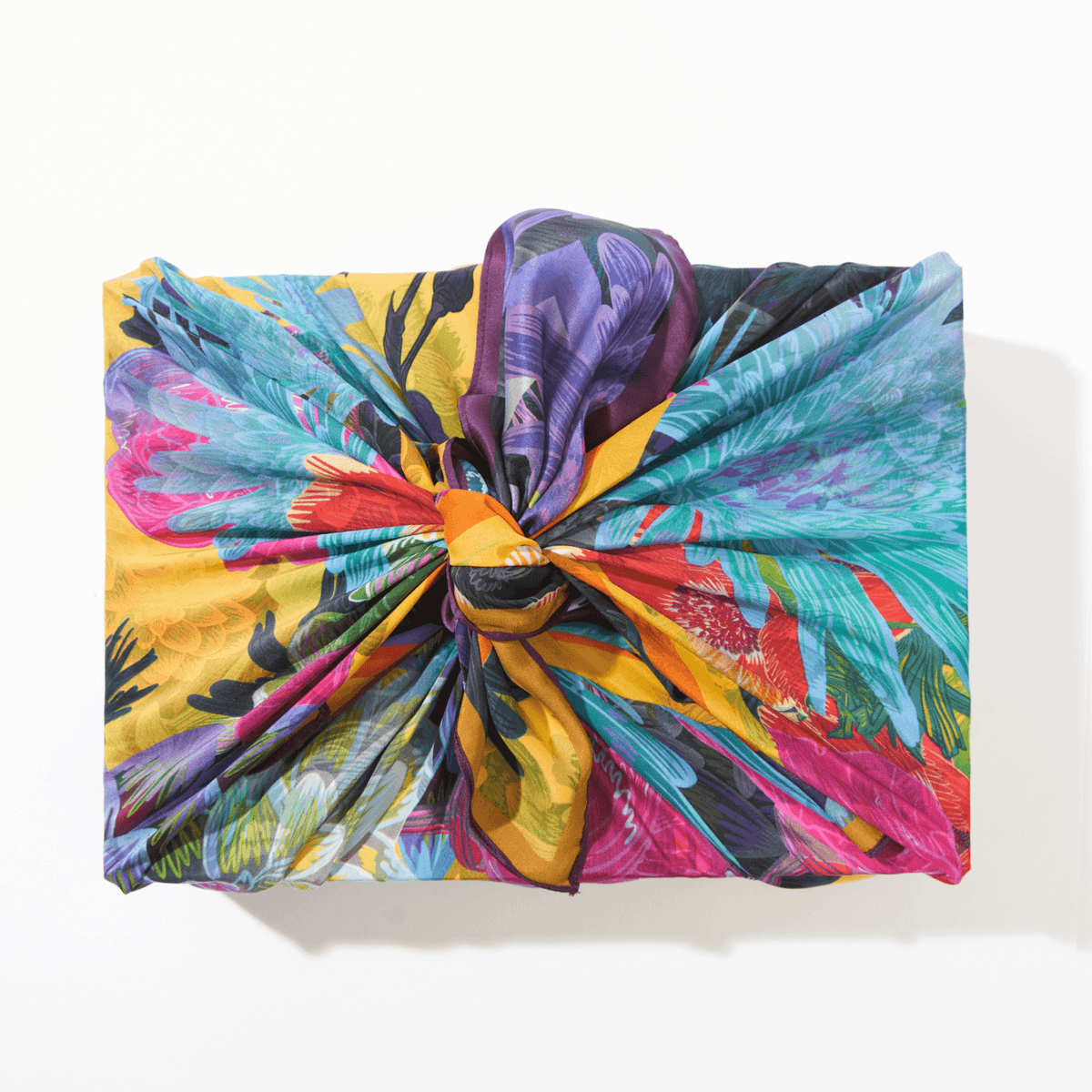Lilac - 35" Mulberry Silk Furoshiki Gift Wrap by Adam Klassen