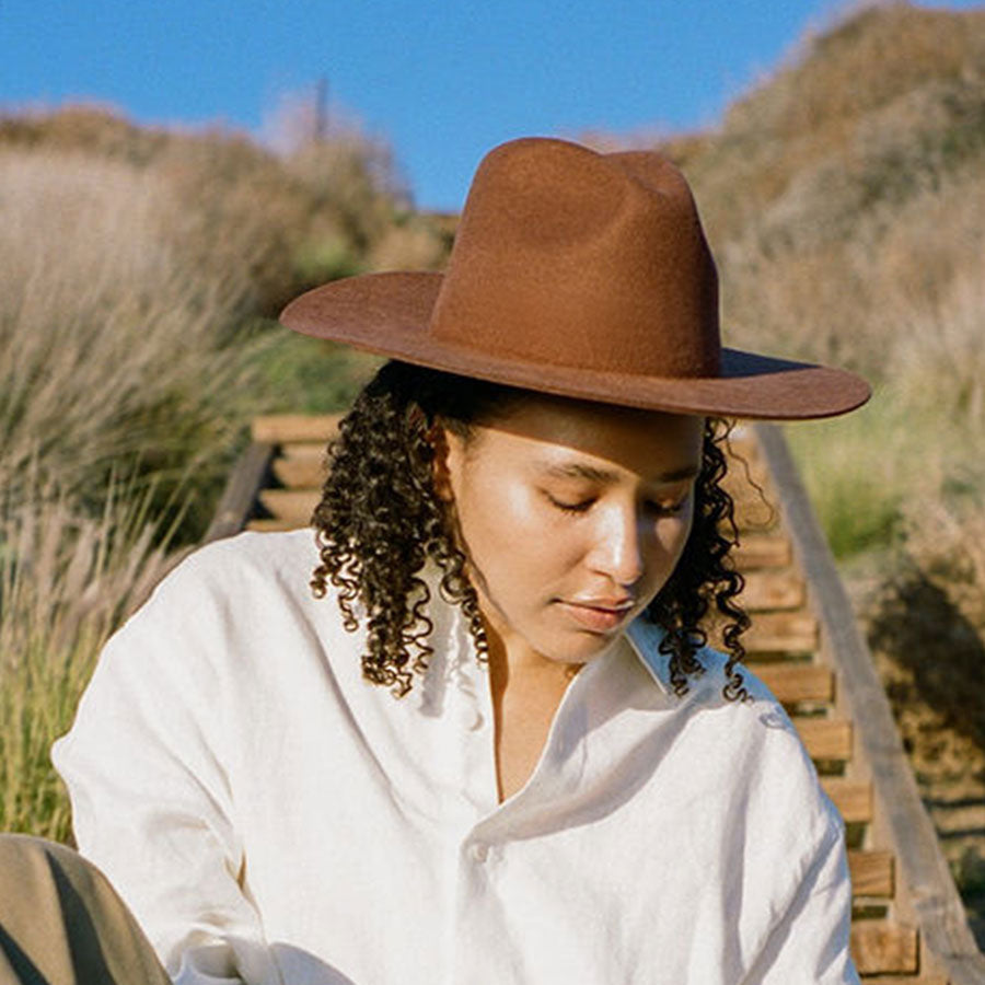 The Dre Western Rancher Hat - Terracotta