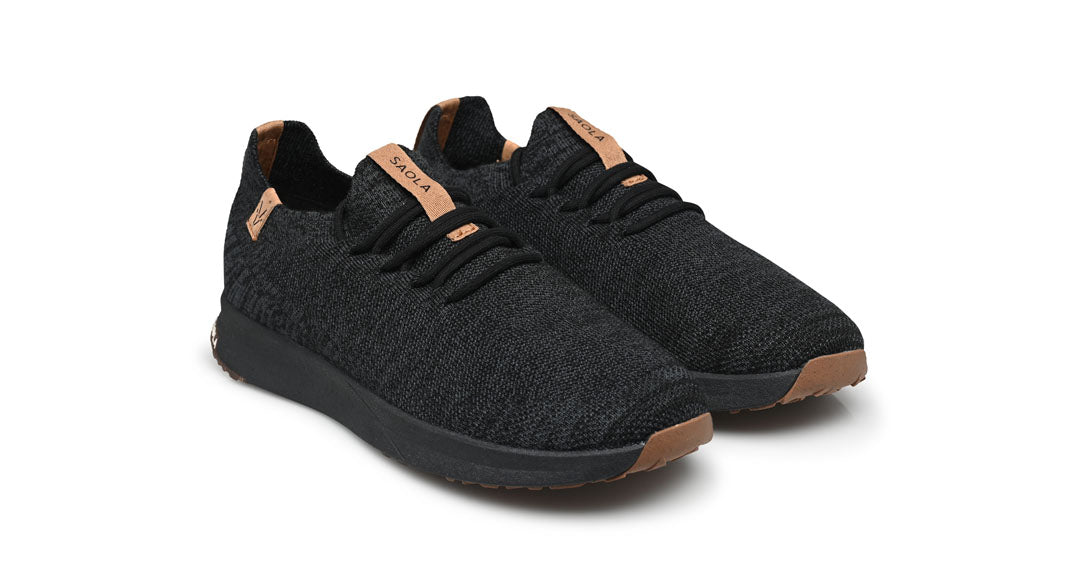 Tsavo M 2.0 Wool Black - Steel Grey