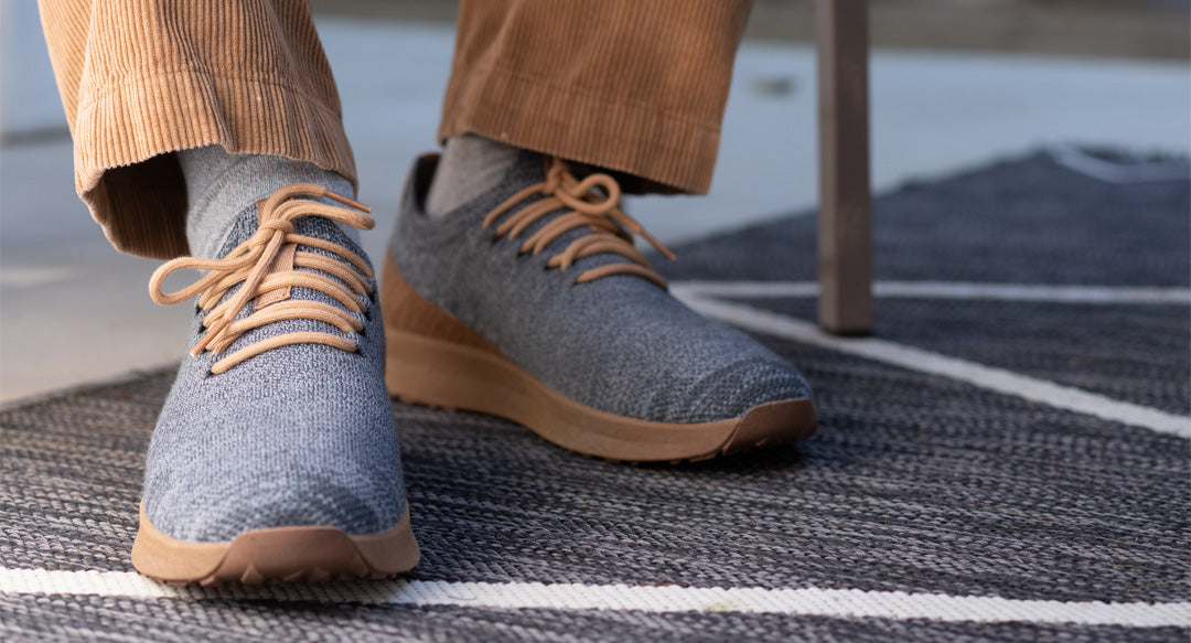 Tsavo M 2.0 Wool Steel Grey - Tobacco