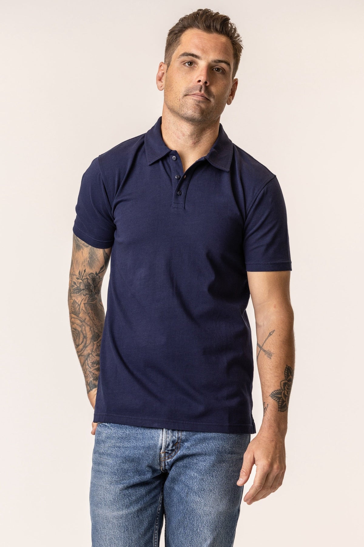Vottera Men’s Organic Cotton Polo