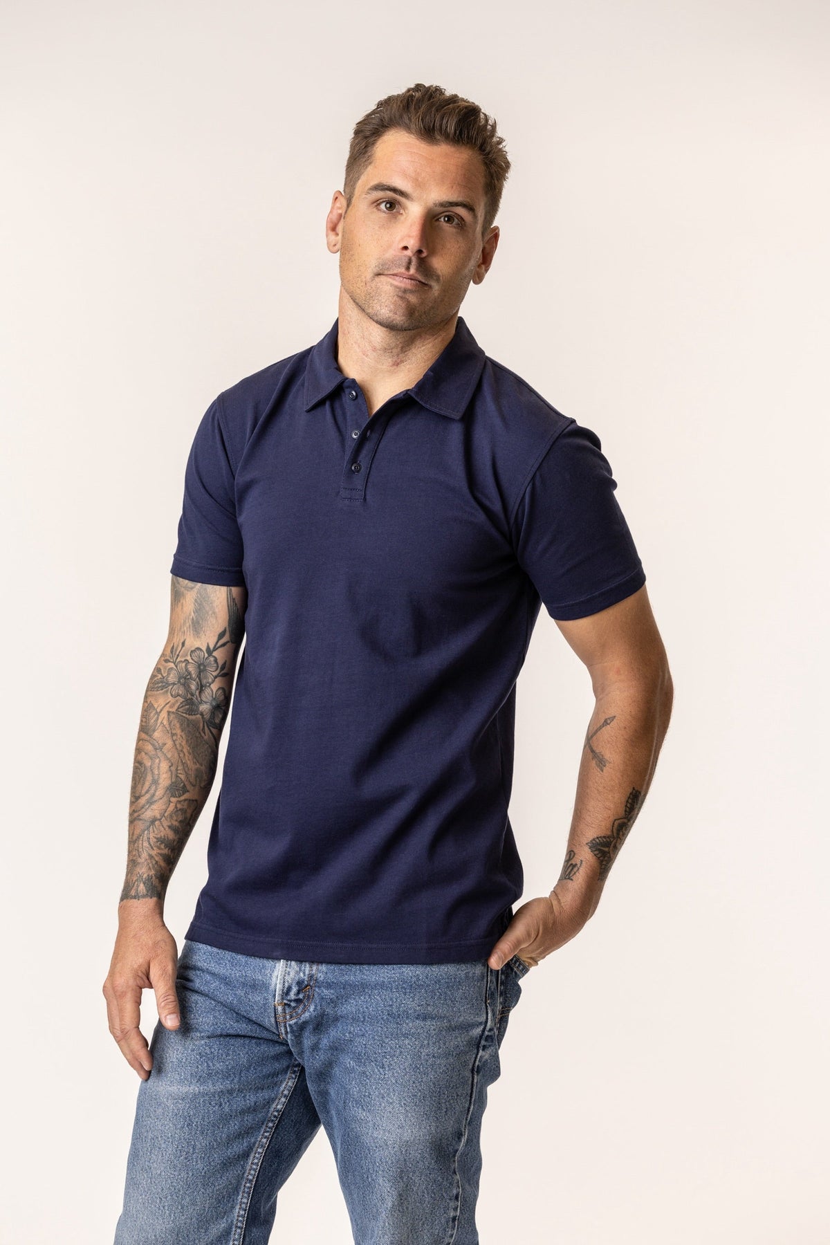 Vottera Men’s Organic Cotton Polo
