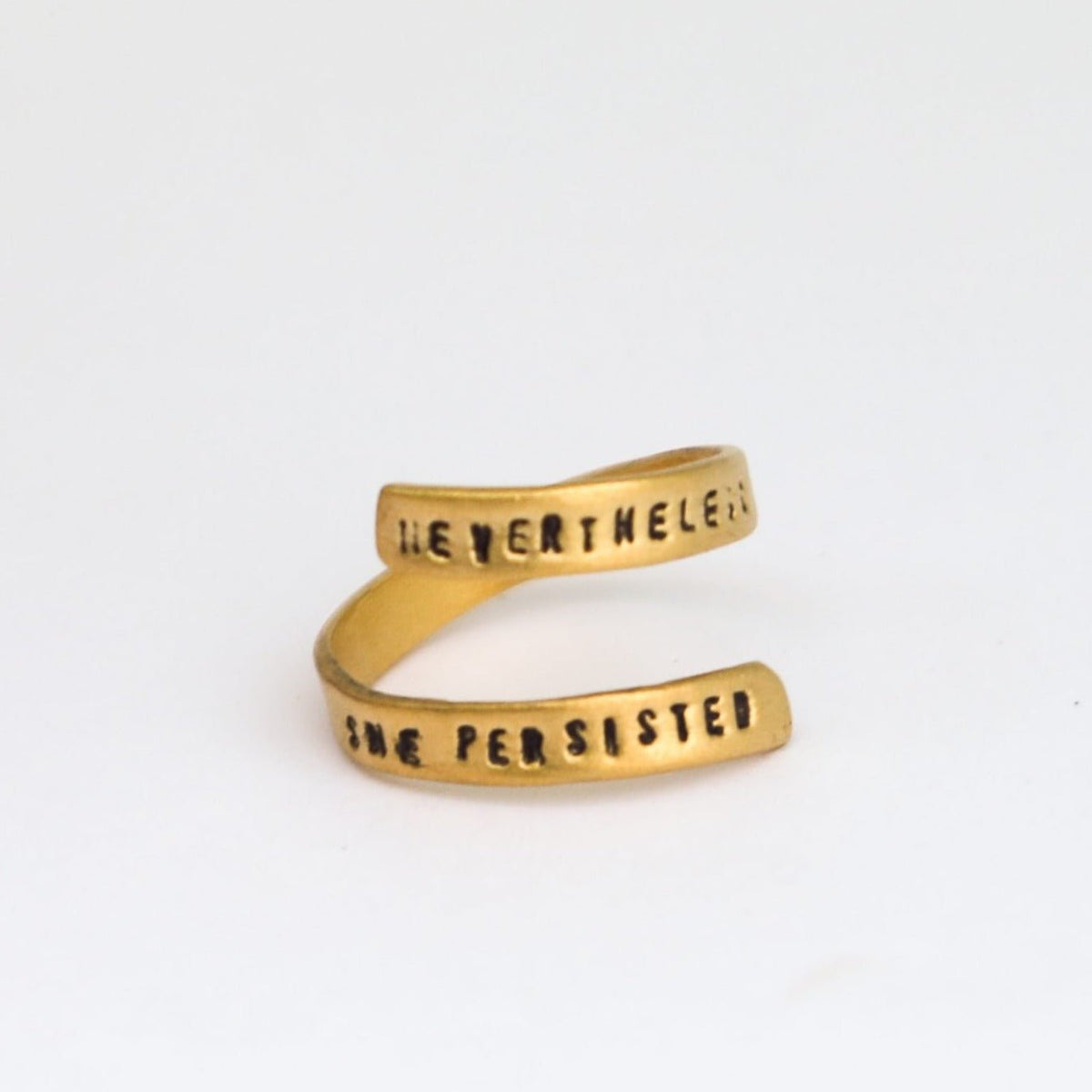 Nevertheless She Persisted - Wrap Ring