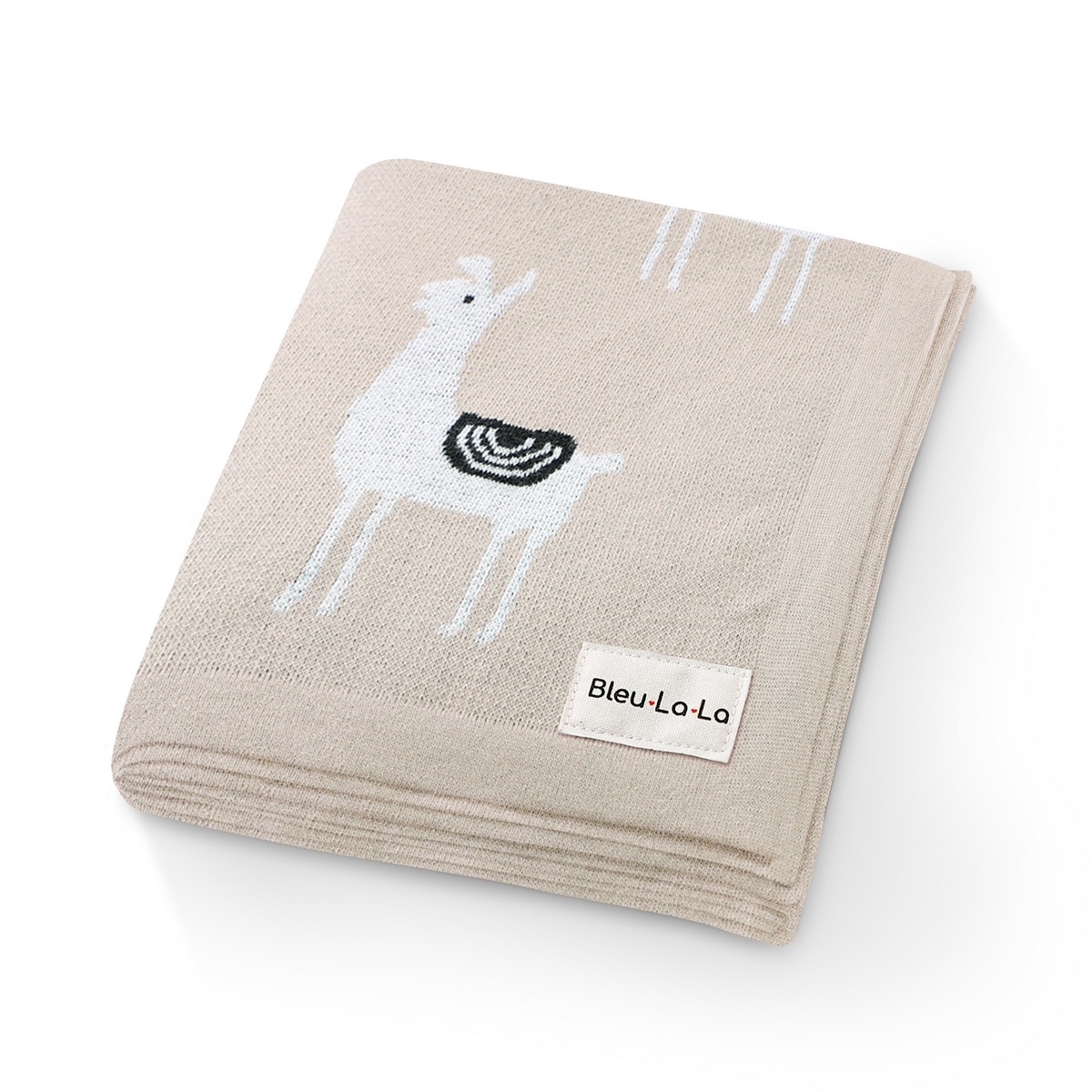 Whimsy Cotton Knit Baby Blanket
