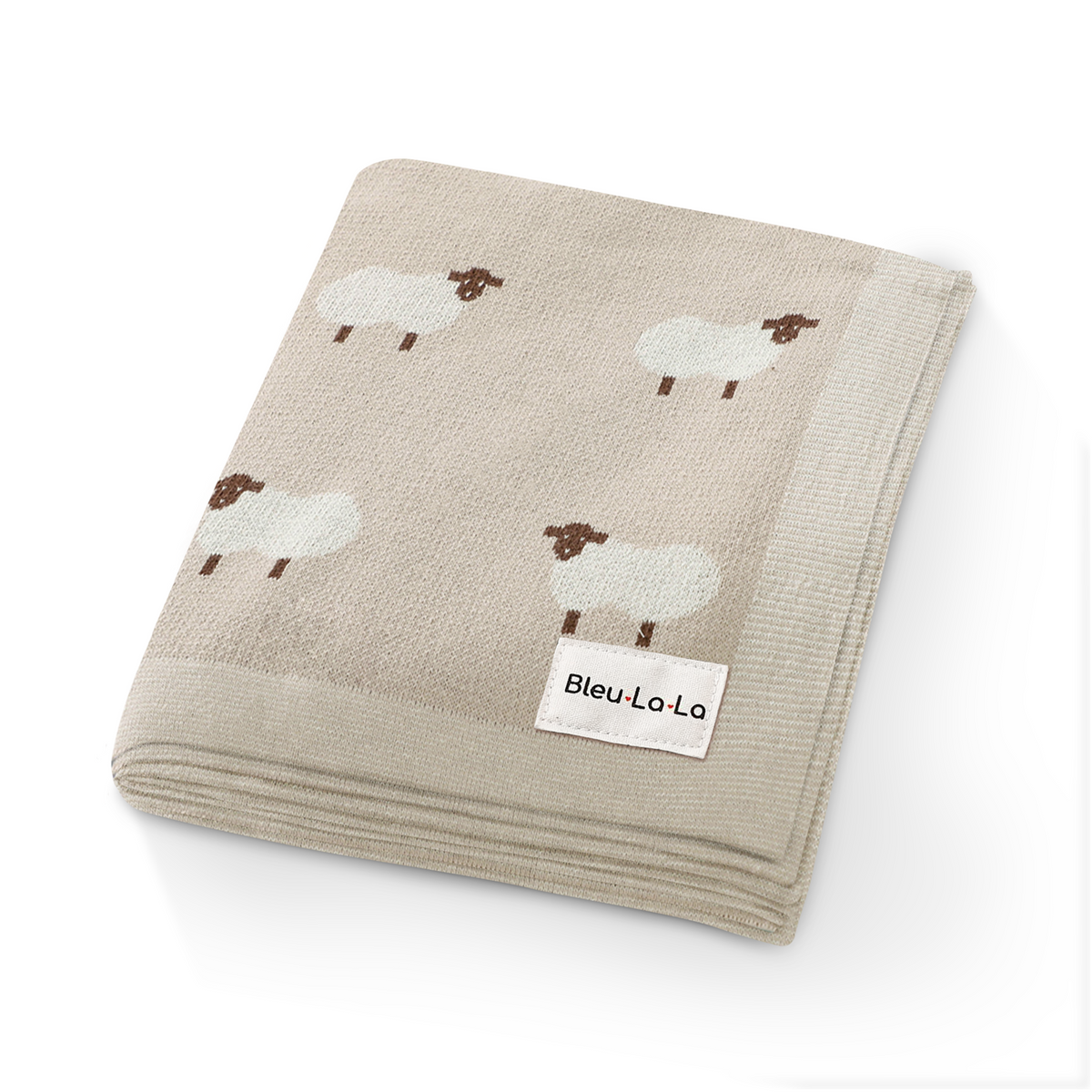 Whimsy Cotton Knit Baby Blanket