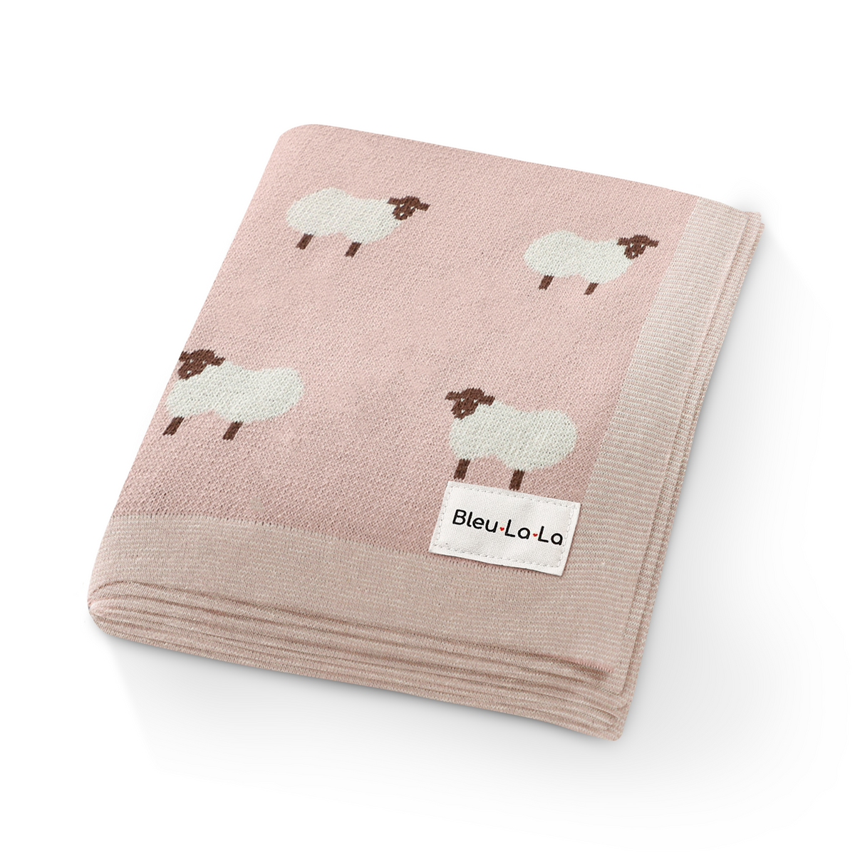 Whimsy Cotton Knit Baby Blanket