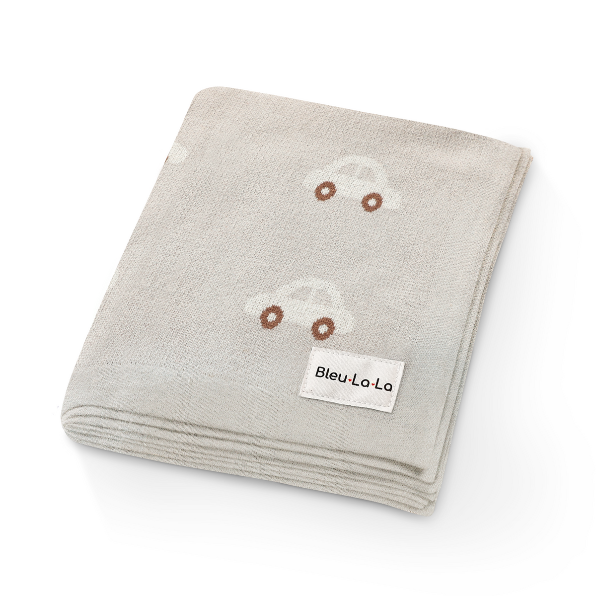 Whimsy Cotton Knit Baby Blanket