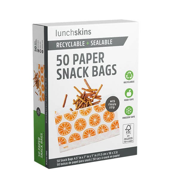 Recyclable Paper Snack Bags