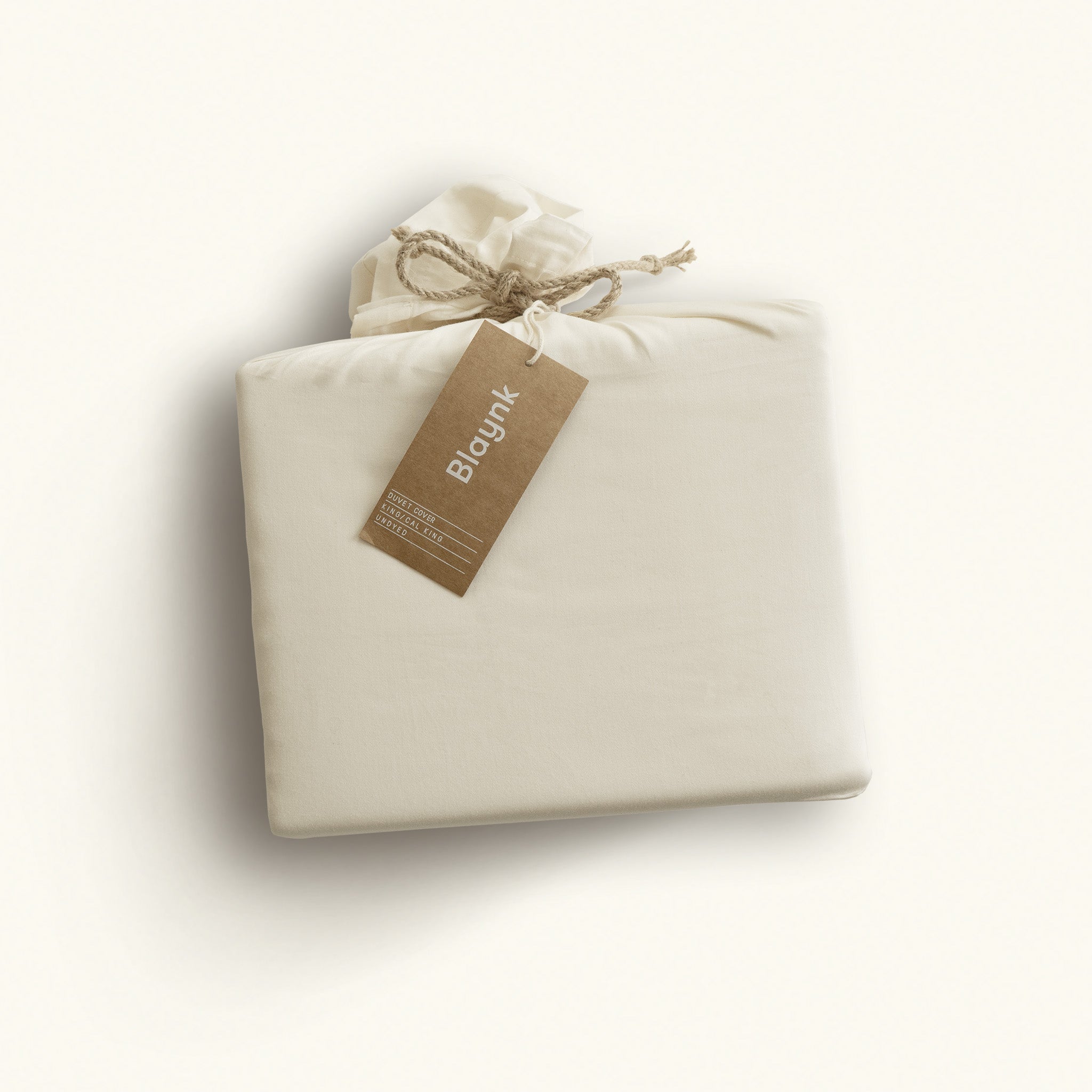 Undyed Organic Cotton Sheet Set