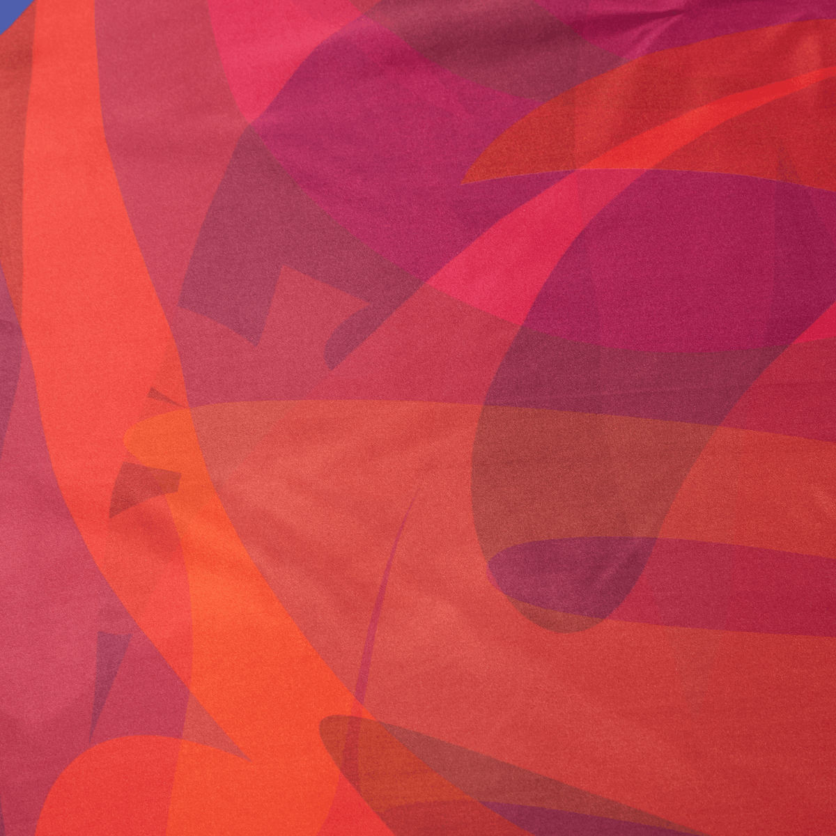 Patient Heart - 50" Mulberry Silk Furoshiki Gift Wrap by Essery Waller