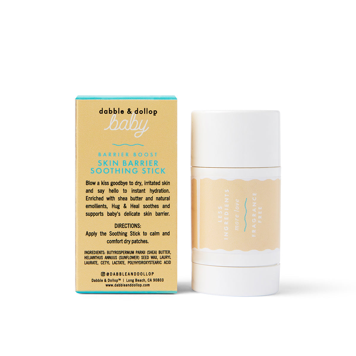 Dabble & Dollop Barrier Boost Skin Barrier Soothing Stick