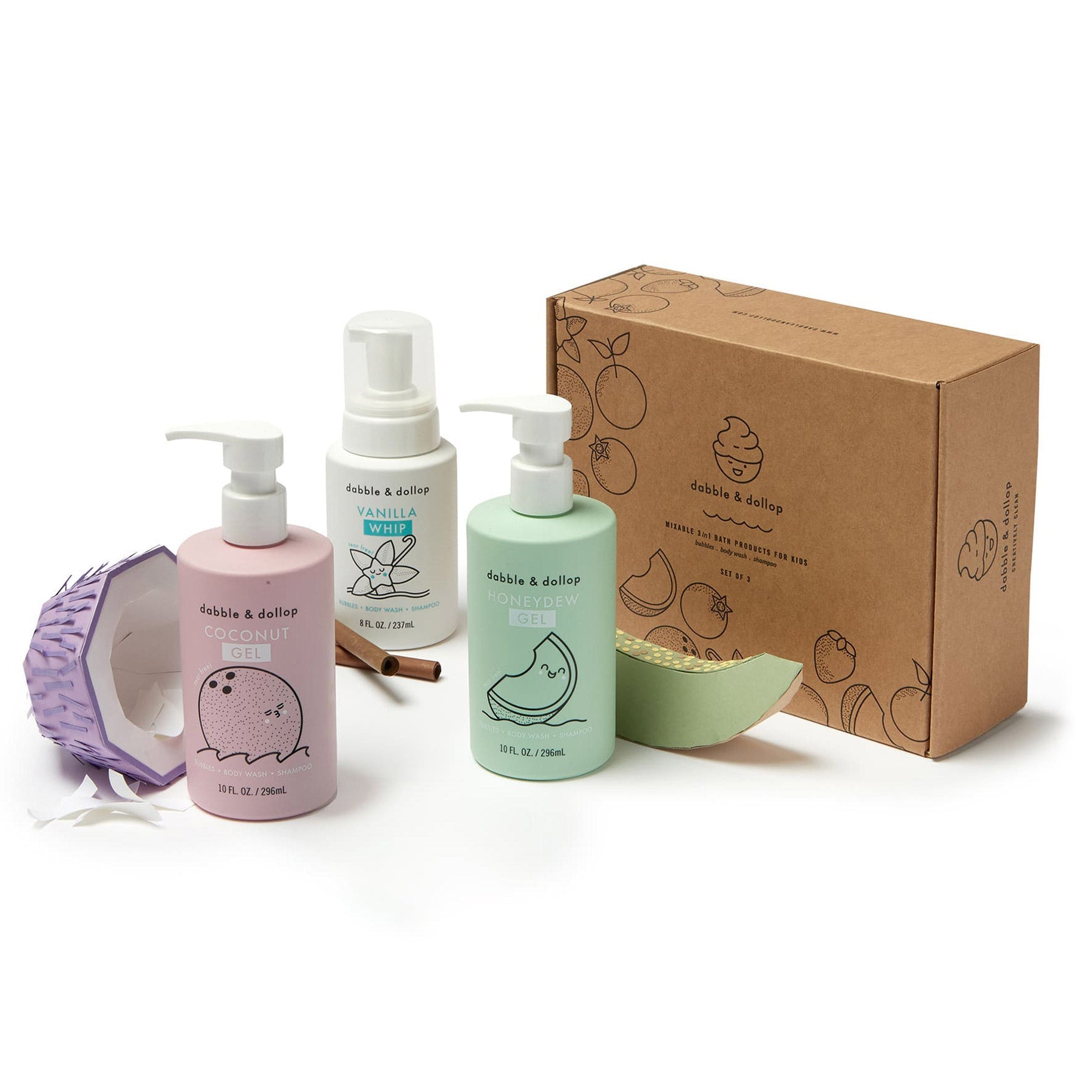 Dabble & Dollop Day at the Beach Bath Bundle