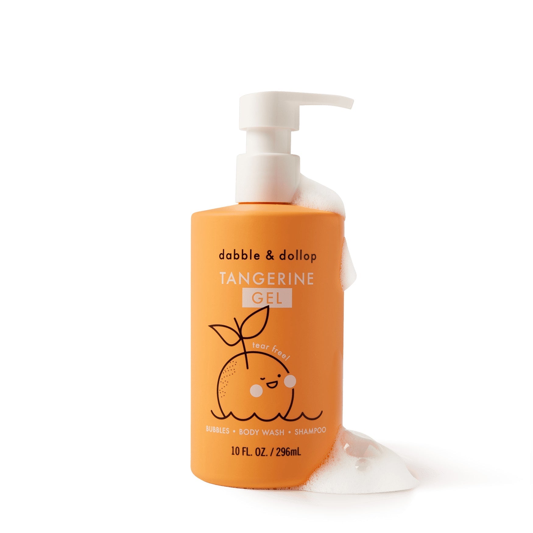 Tangerine Bubble Bath, Body Wash & Shampoo