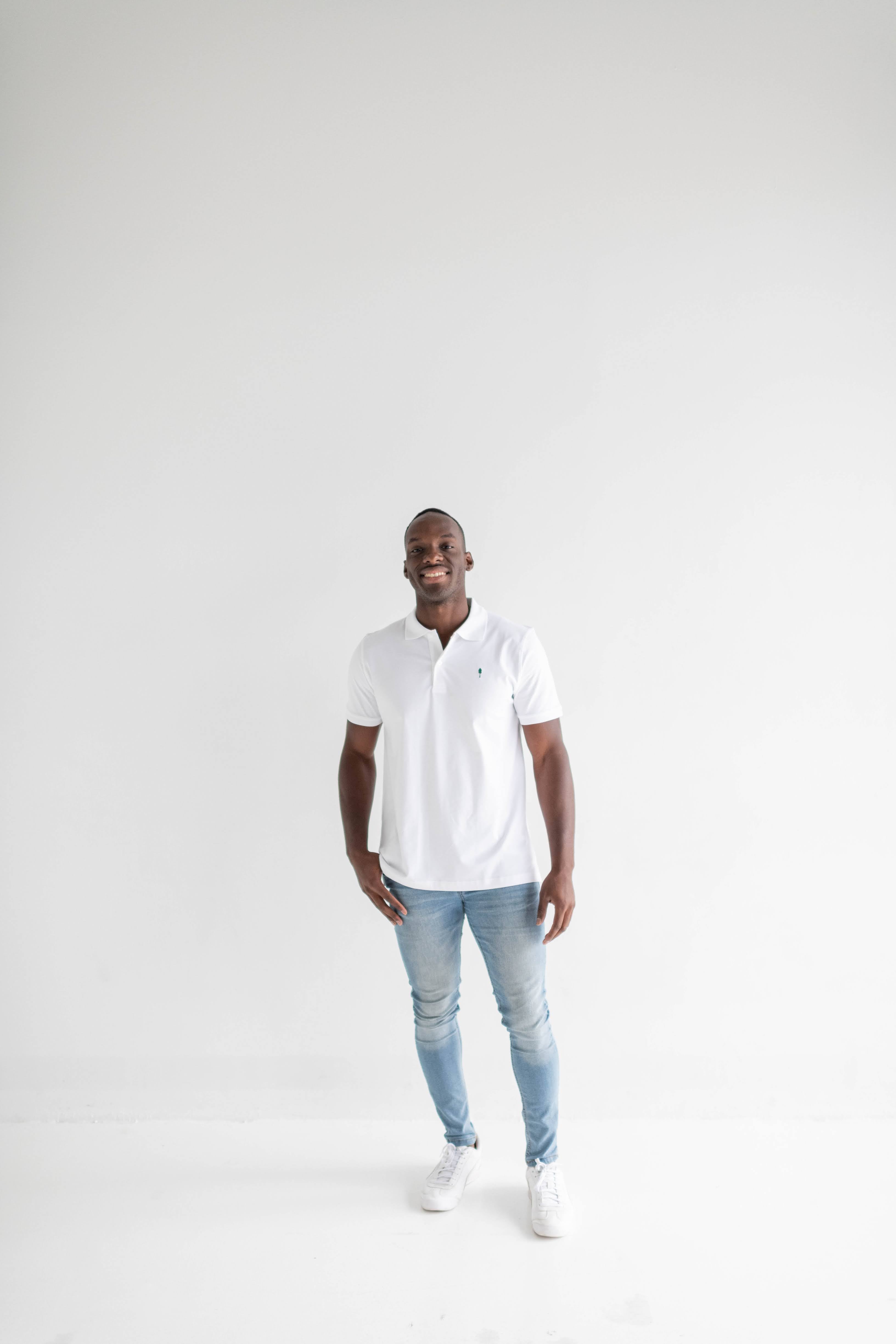 Everyday Polo – Organic Cotton, Sustainable & Breathable in White