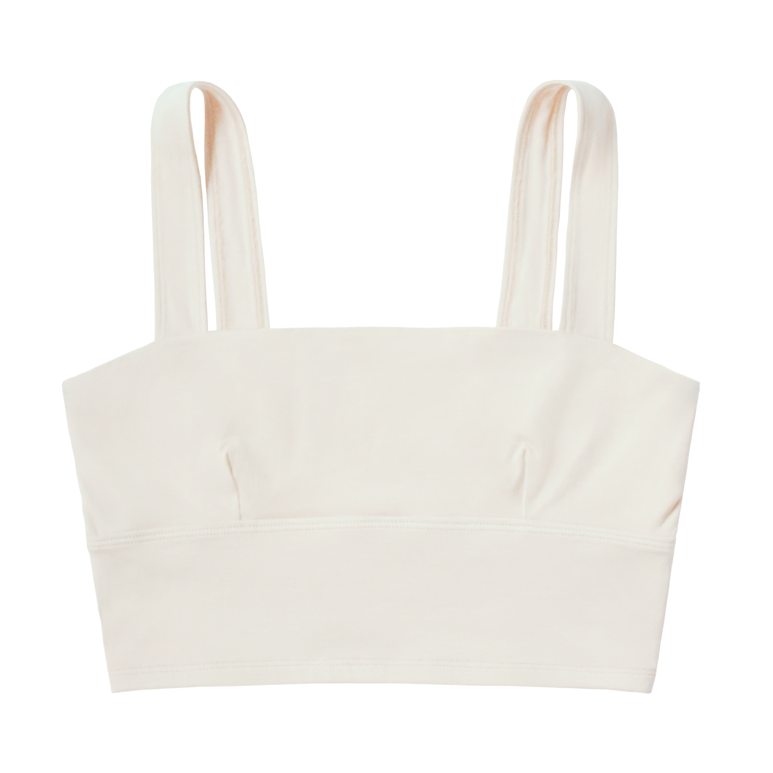 Organic Cotton Square Neck Bralette