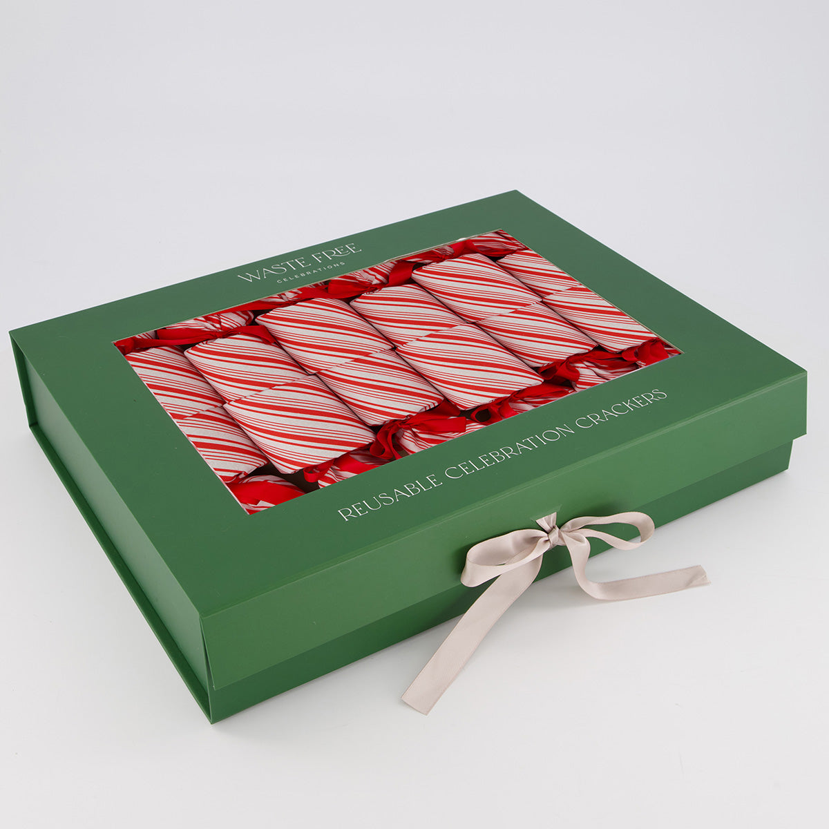 Candy Cane - Reusable Crackers - 6 Pack