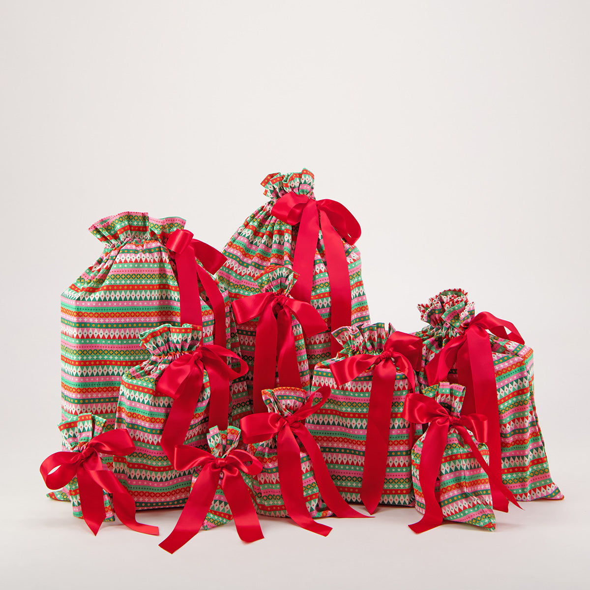 Fiesta Reusable Gift Bag Set