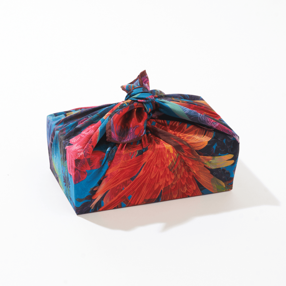 Rosebud – 18" Mulberry Silk Furoshiki Wrap by Adam Klassen