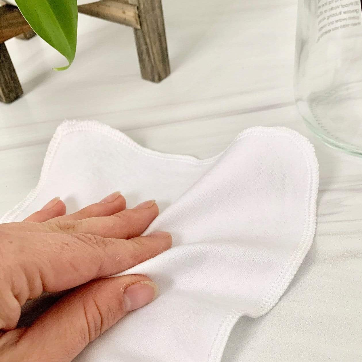 Reusable Disinfectant Wipes - Set of 18, DIY Cleaning, Zero Waste Cleaning